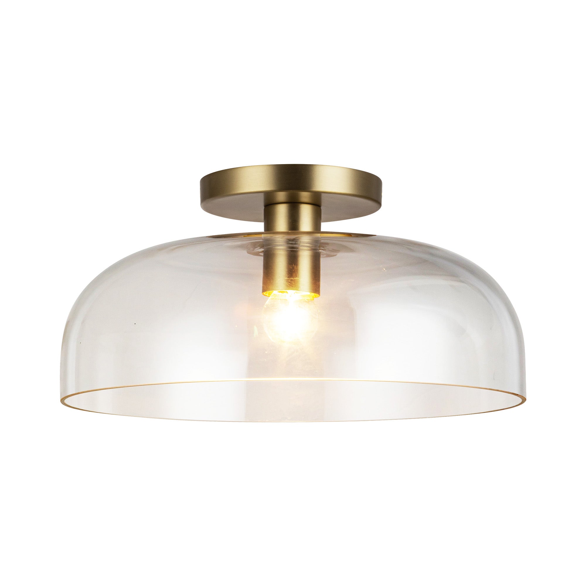 Sylvia 12" 1 Light Semi-Flush