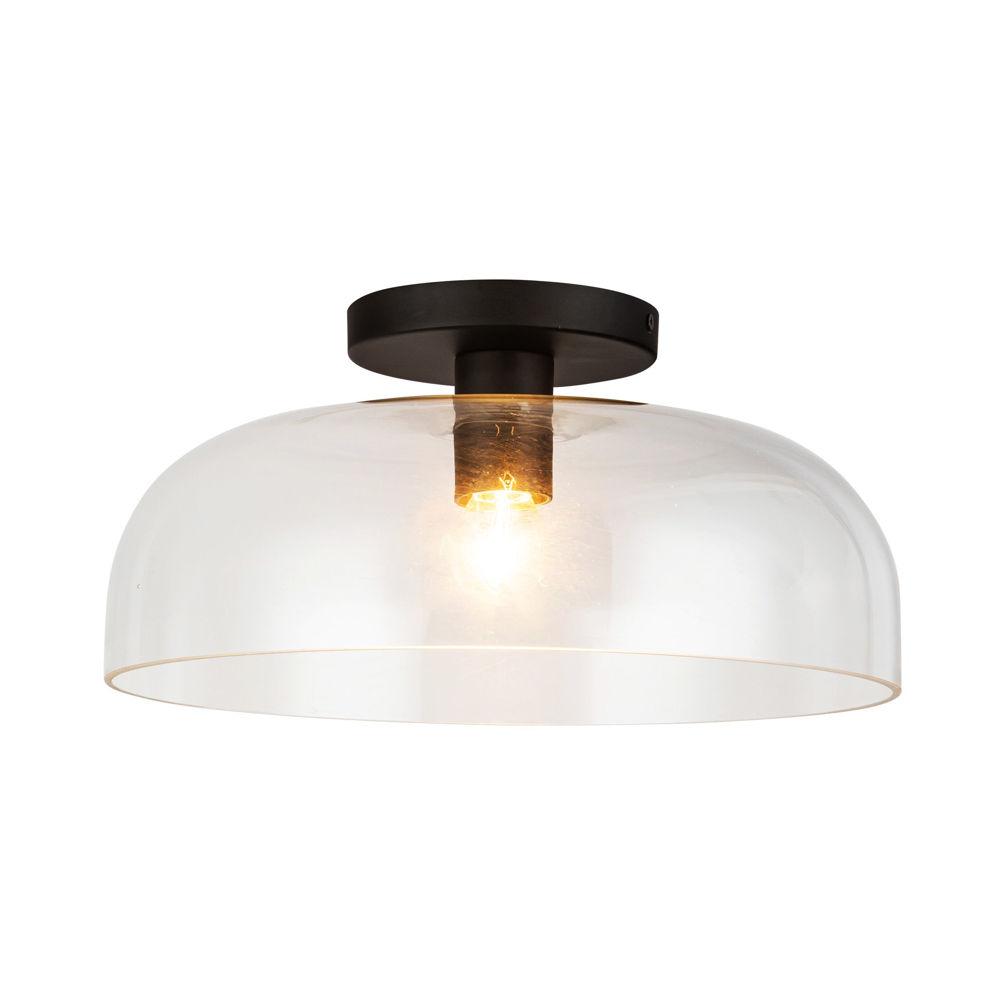 Sylvia 12" 1 Light Semi-Flush