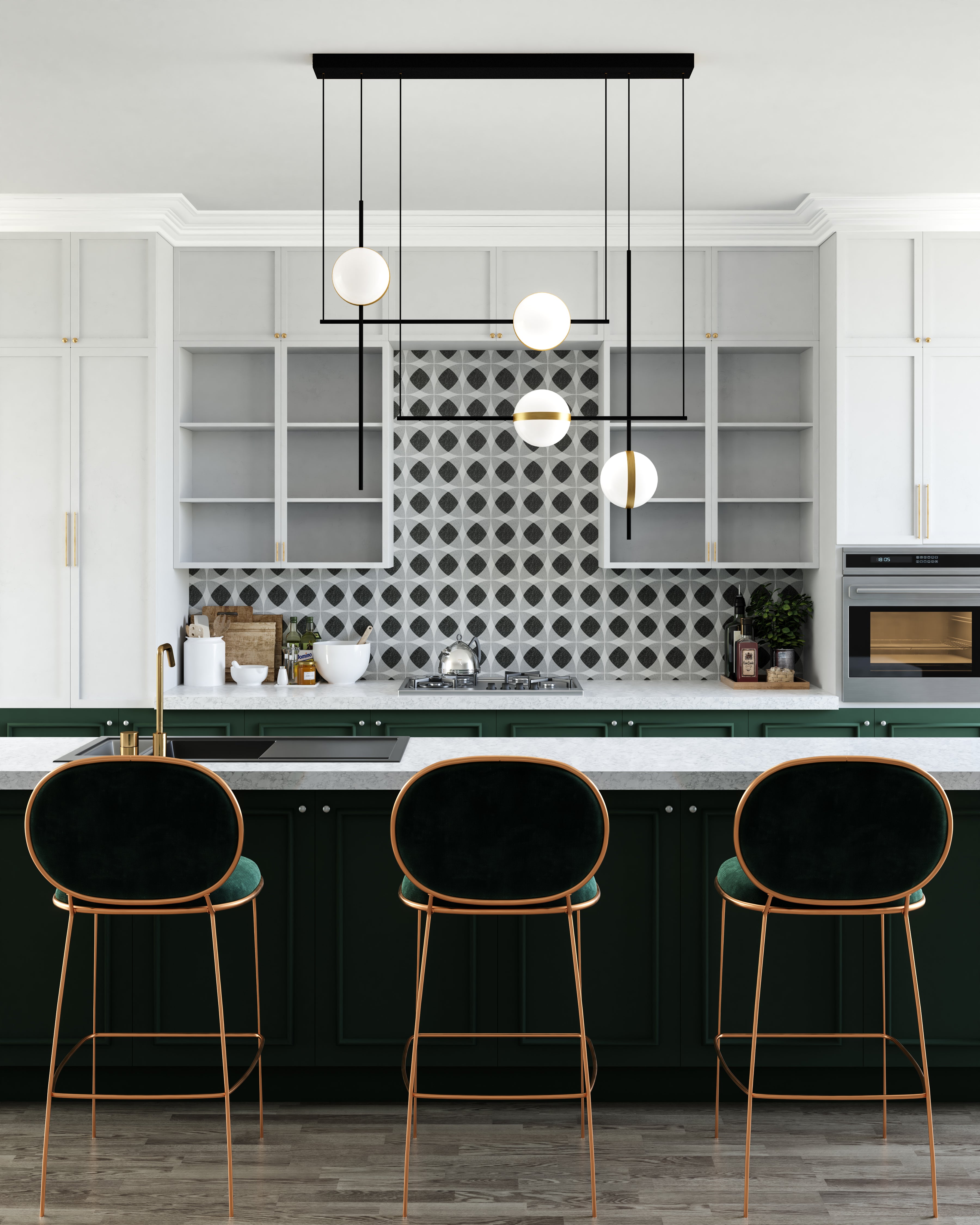 Tagliato 40" LED Linear Pendant