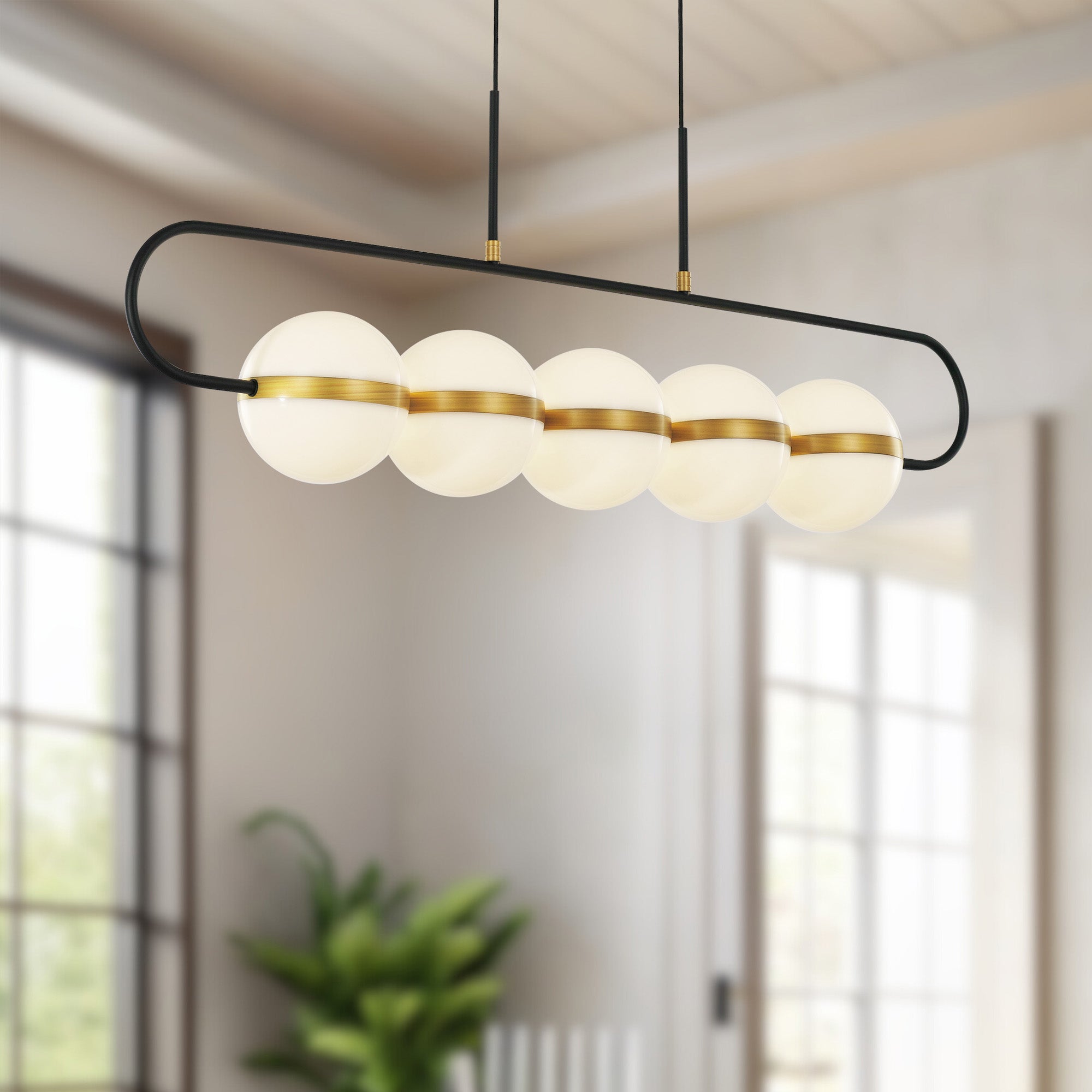 Tagliato 5 Head LED Linear Pendant