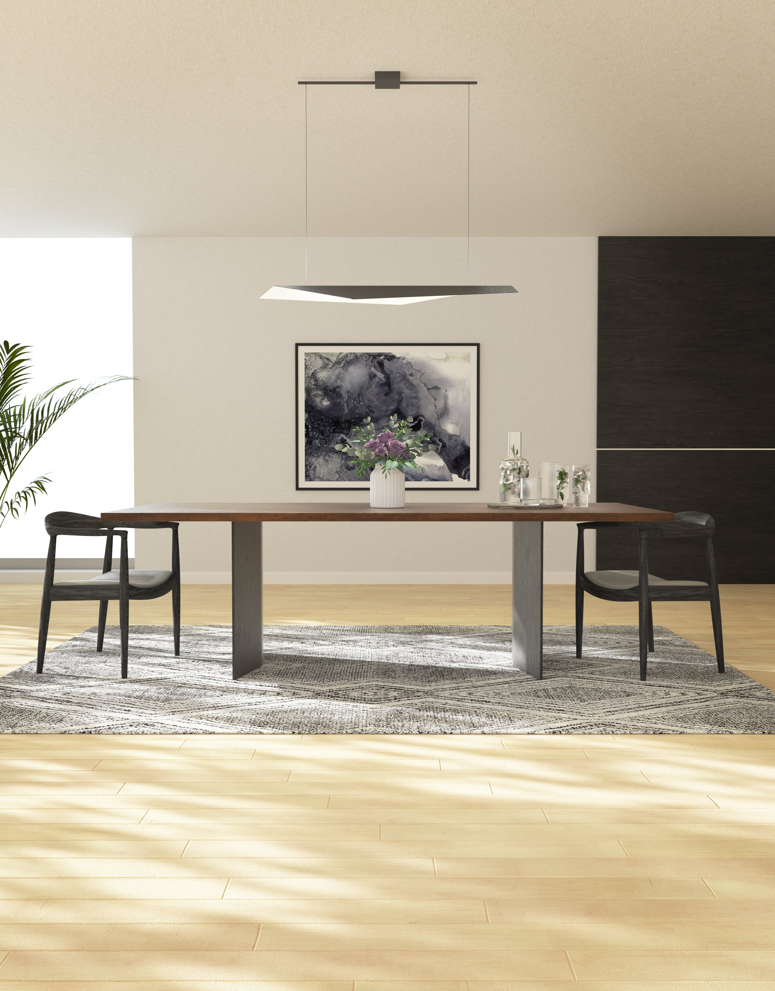 Taro 48" LED Linear Pendant