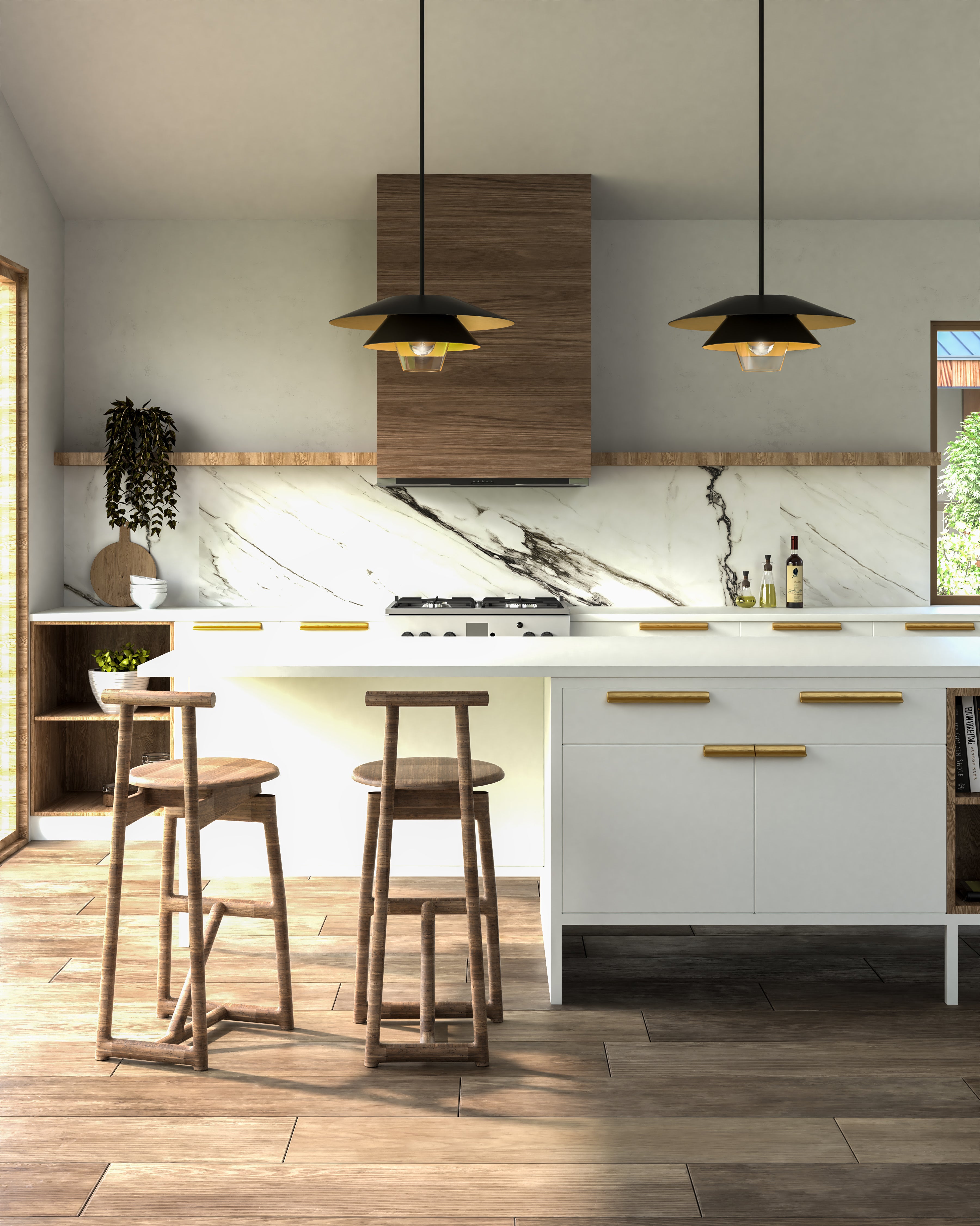 Tetsu 20" 1 Light Pendant