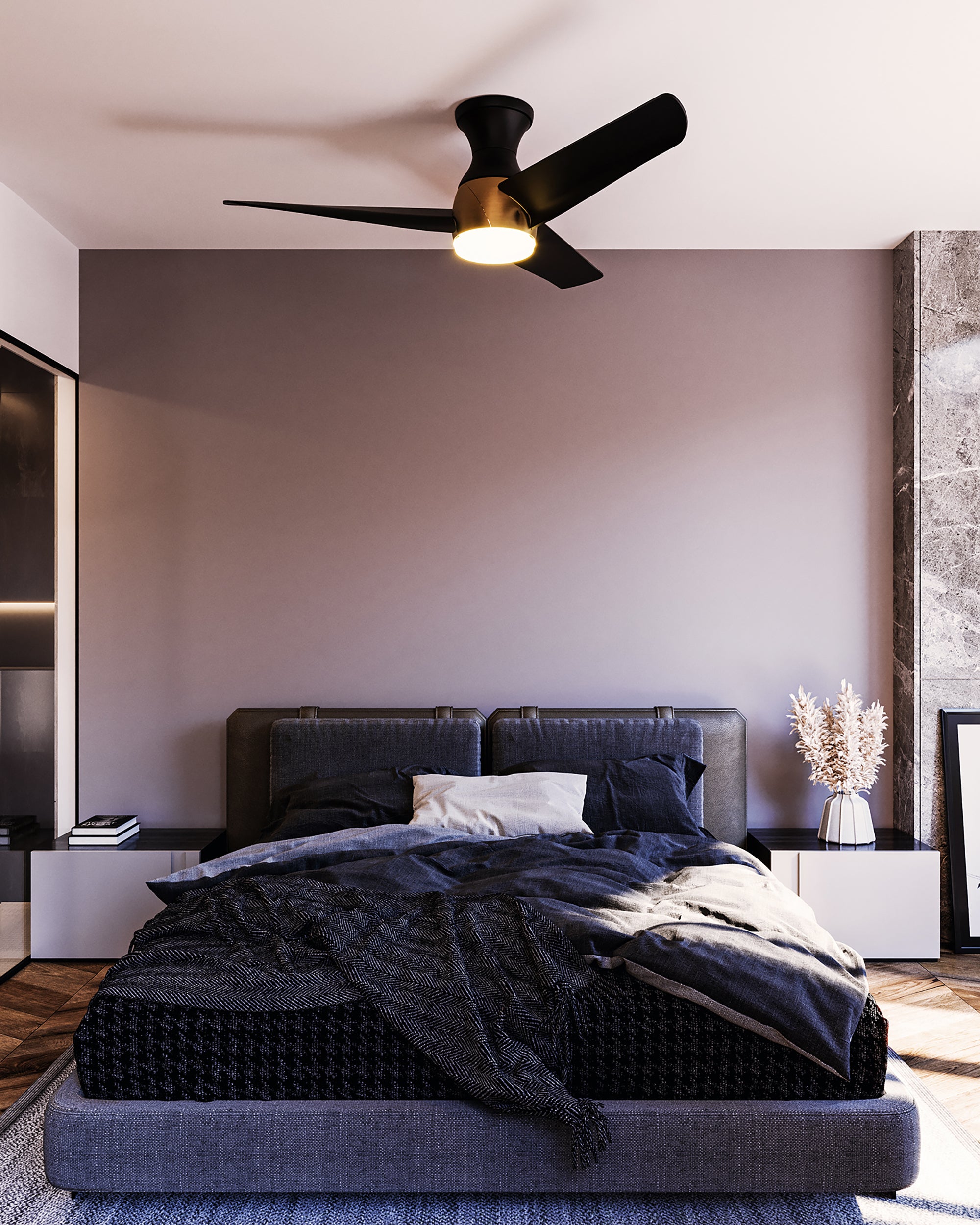 Thalia 54" LED Hugger Fan