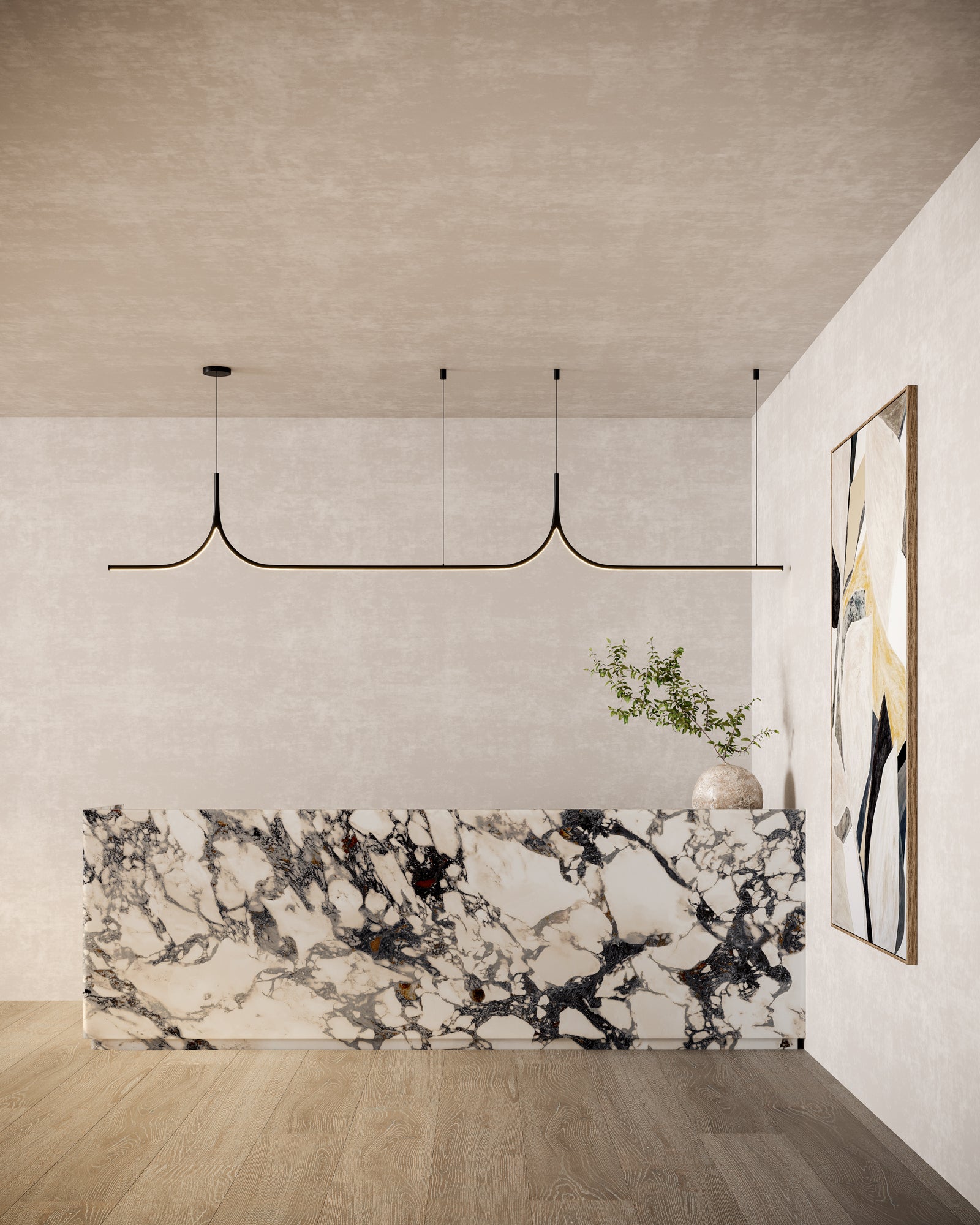 Thread 10-ft LED Linear Pendant