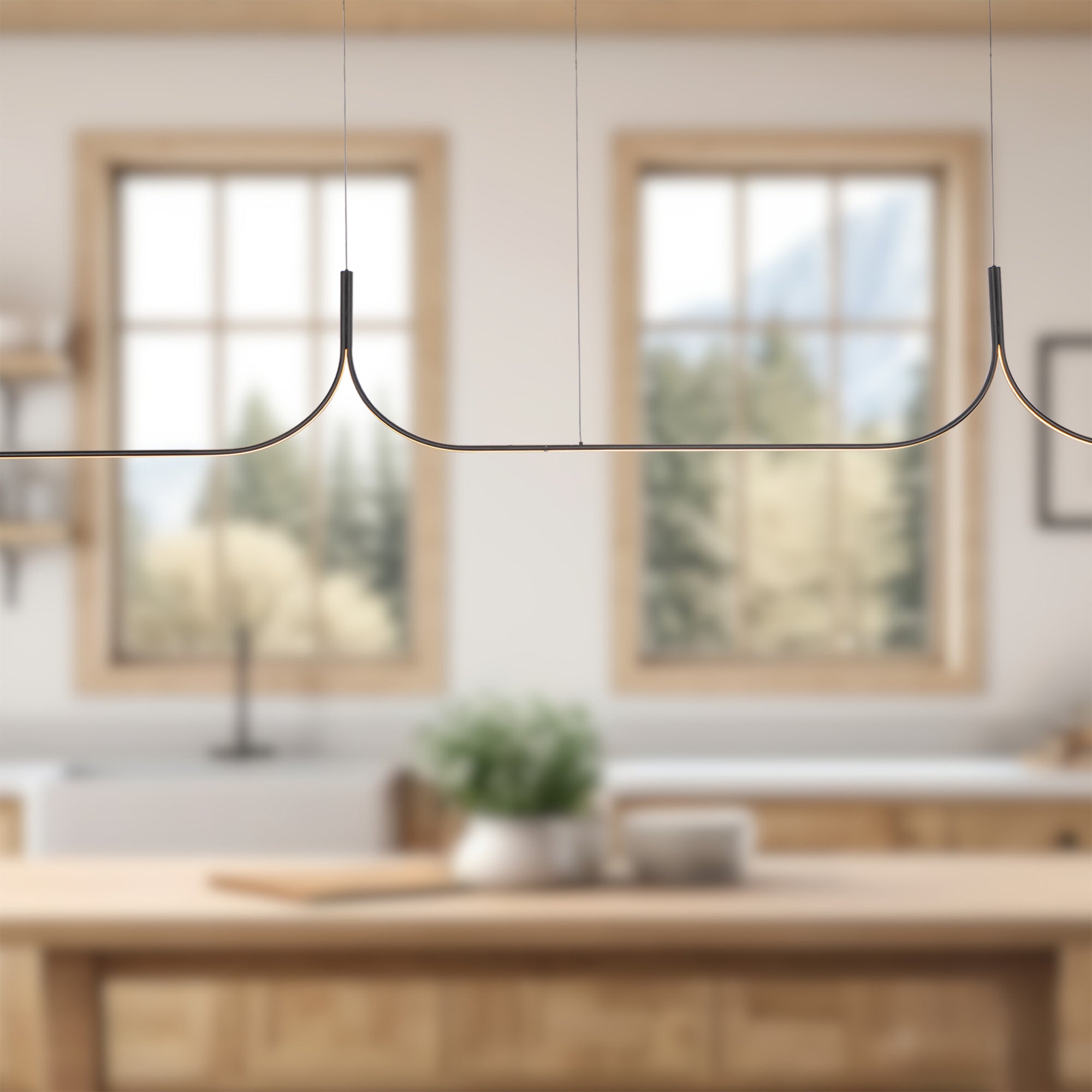 Thread 10-ft LED Linear Pendant