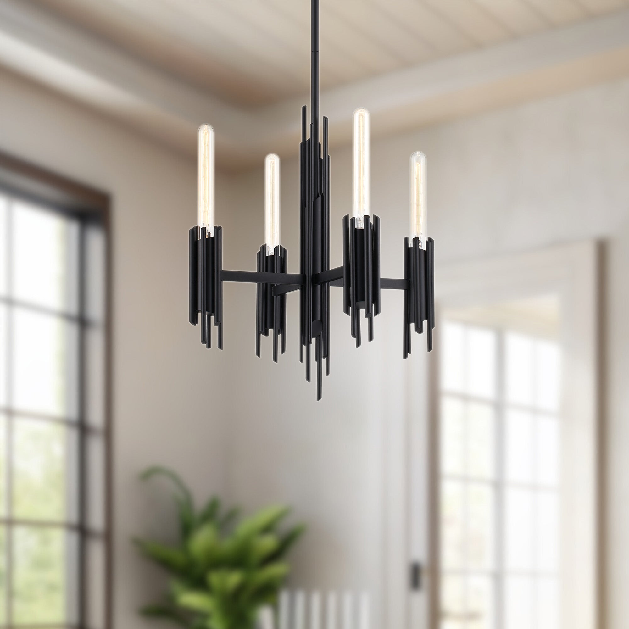 Torres 19" 4 Lights Chandeliers