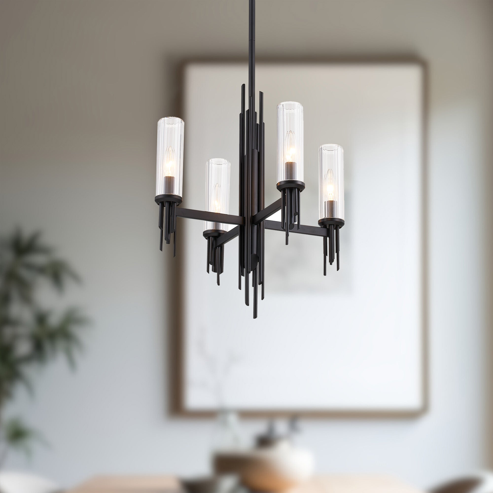 Torres 18" 4 Lights Chandeliers