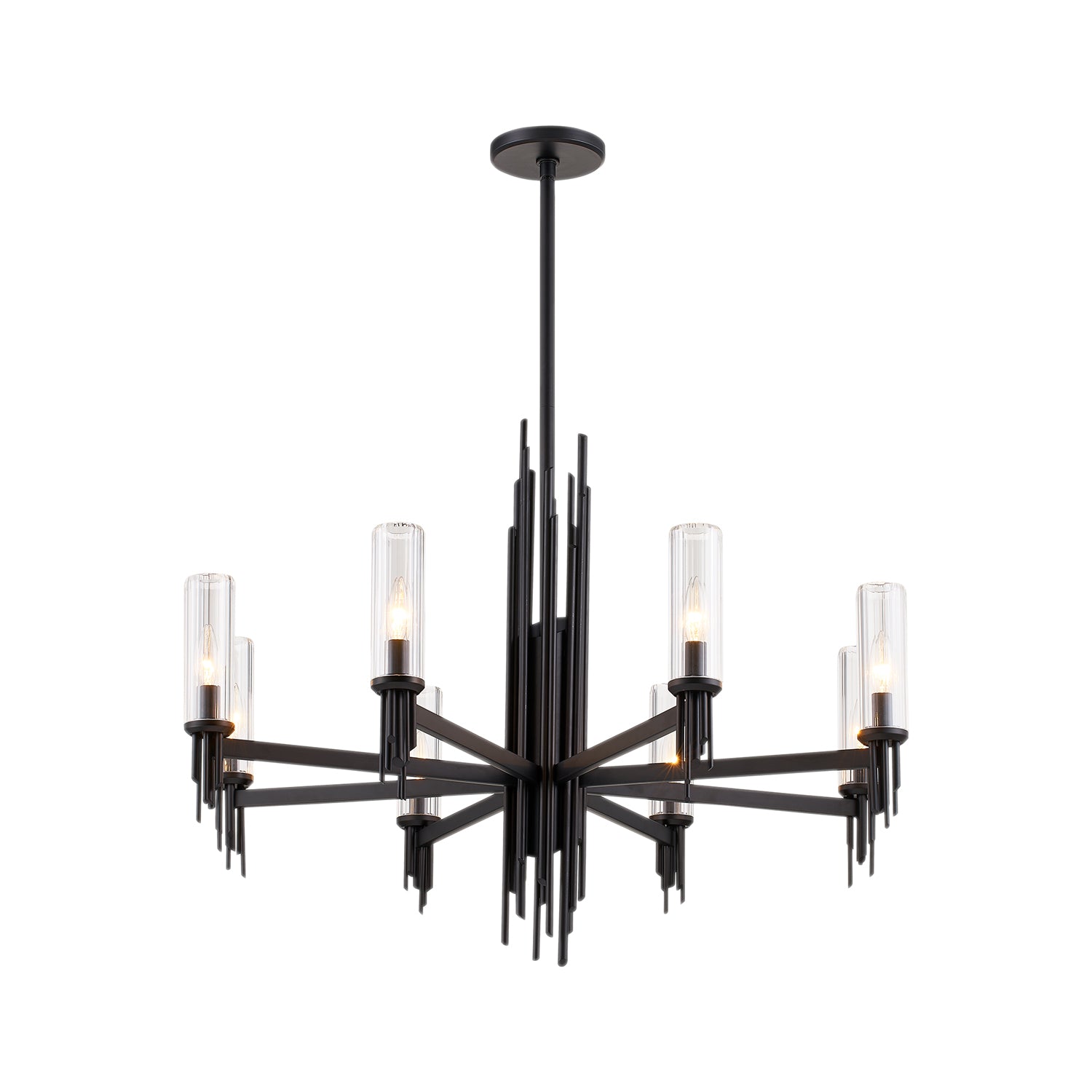 Torres 36" 8 Lights Chandeliers