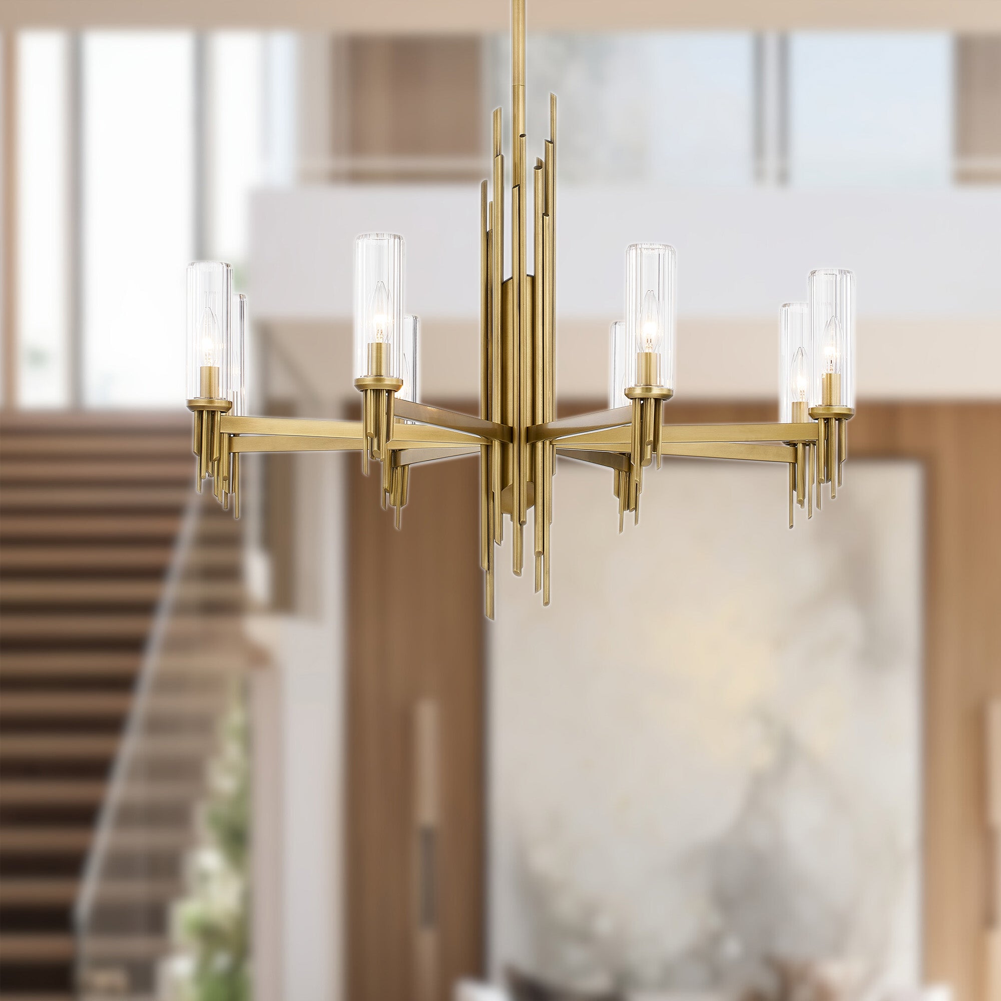 Torres 36" 8 Lights Chandeliers