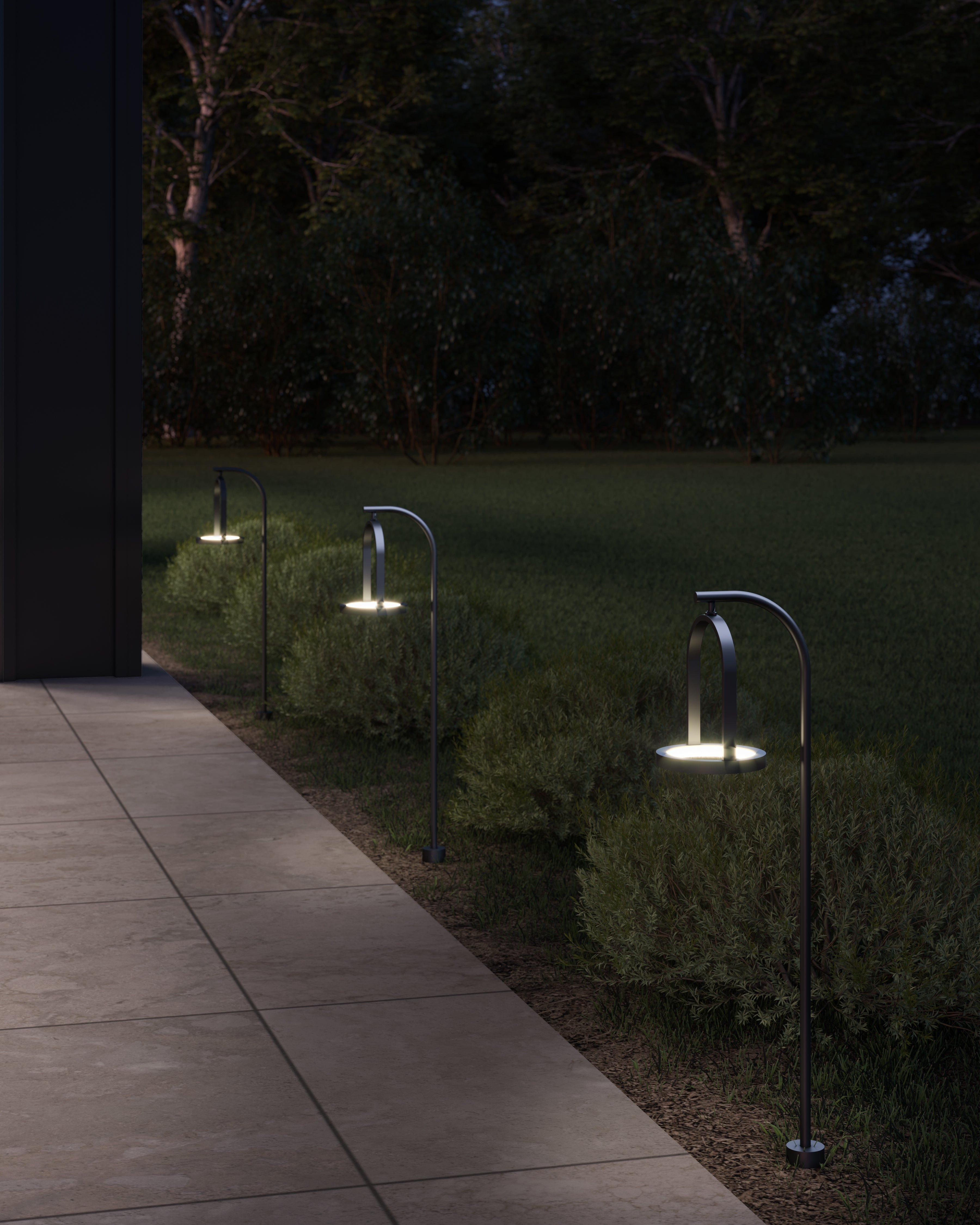 Trek LED Exterior Low Voltage Landscape