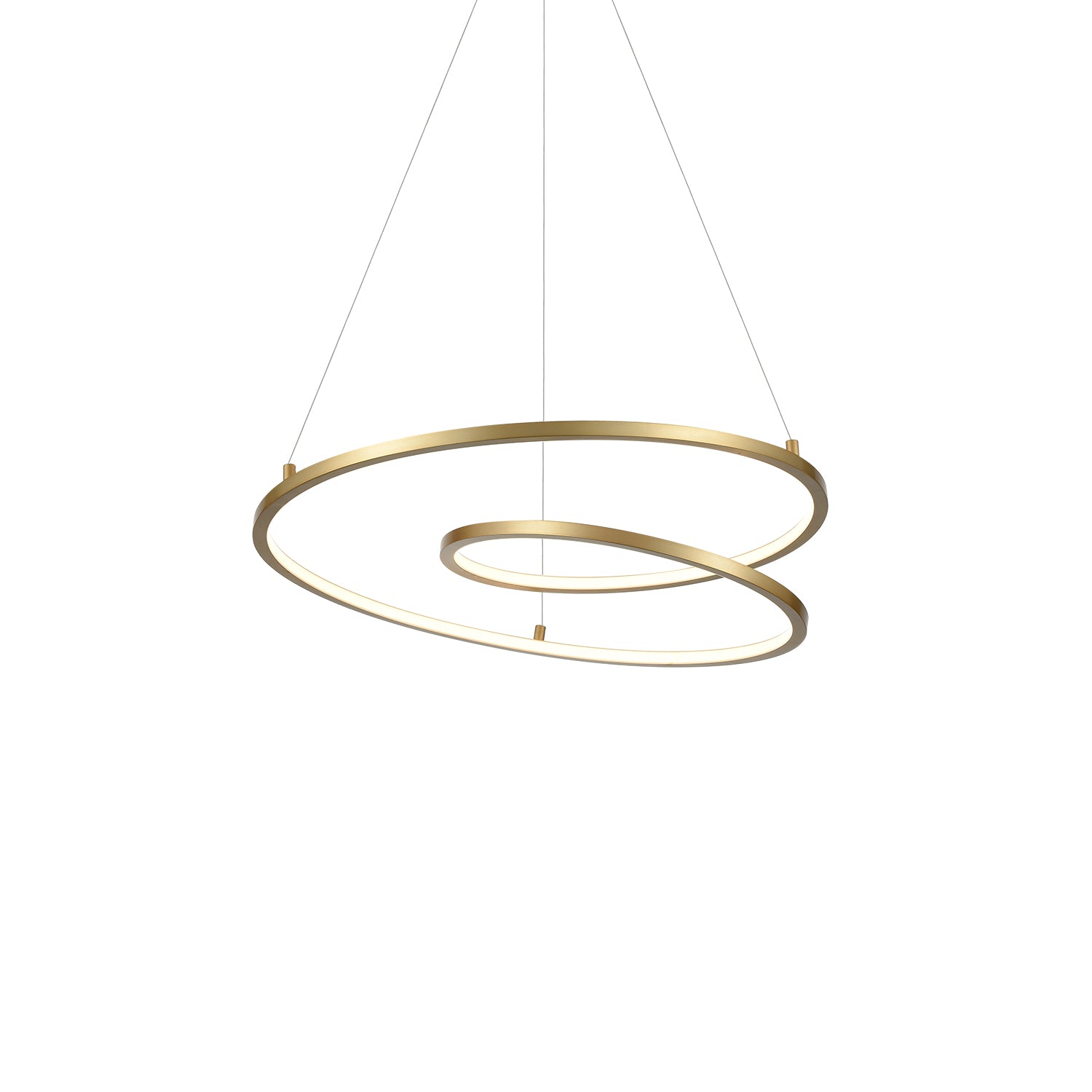 Twist 19" LED Pendant