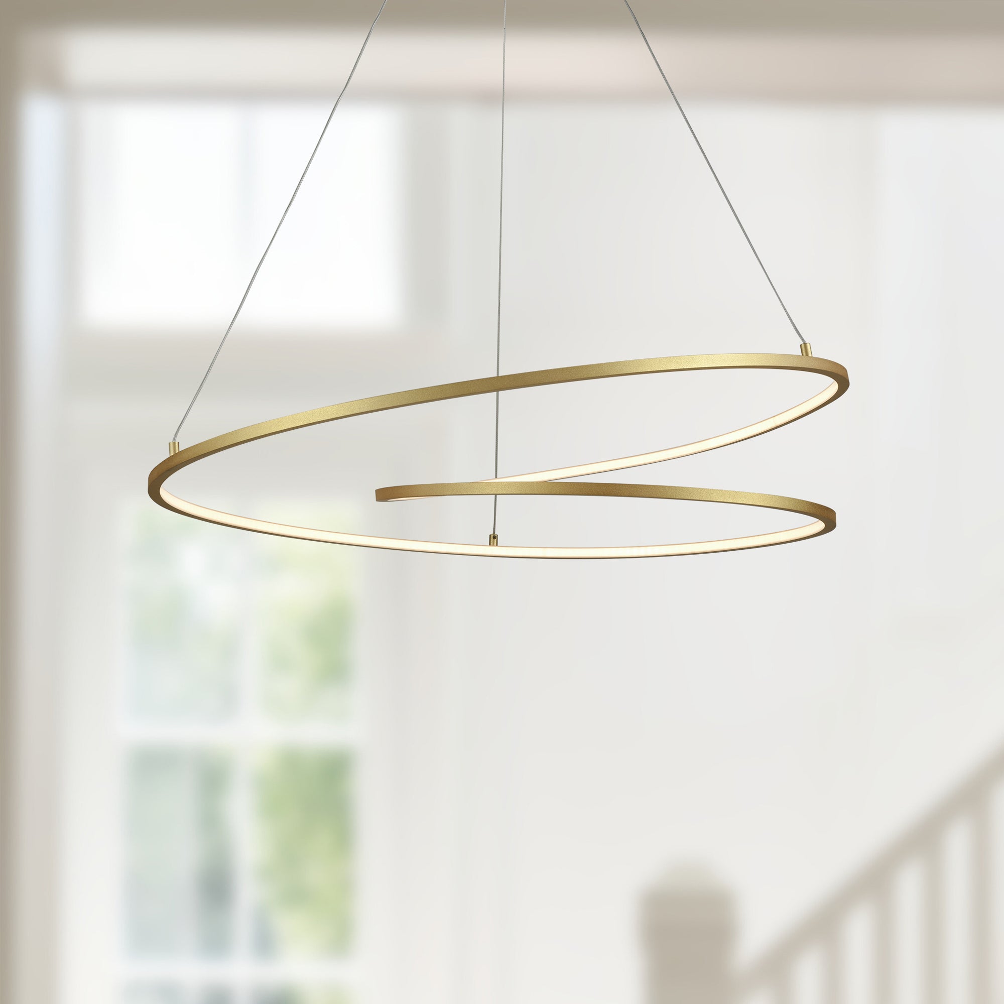 Twist 32" LED Pendant