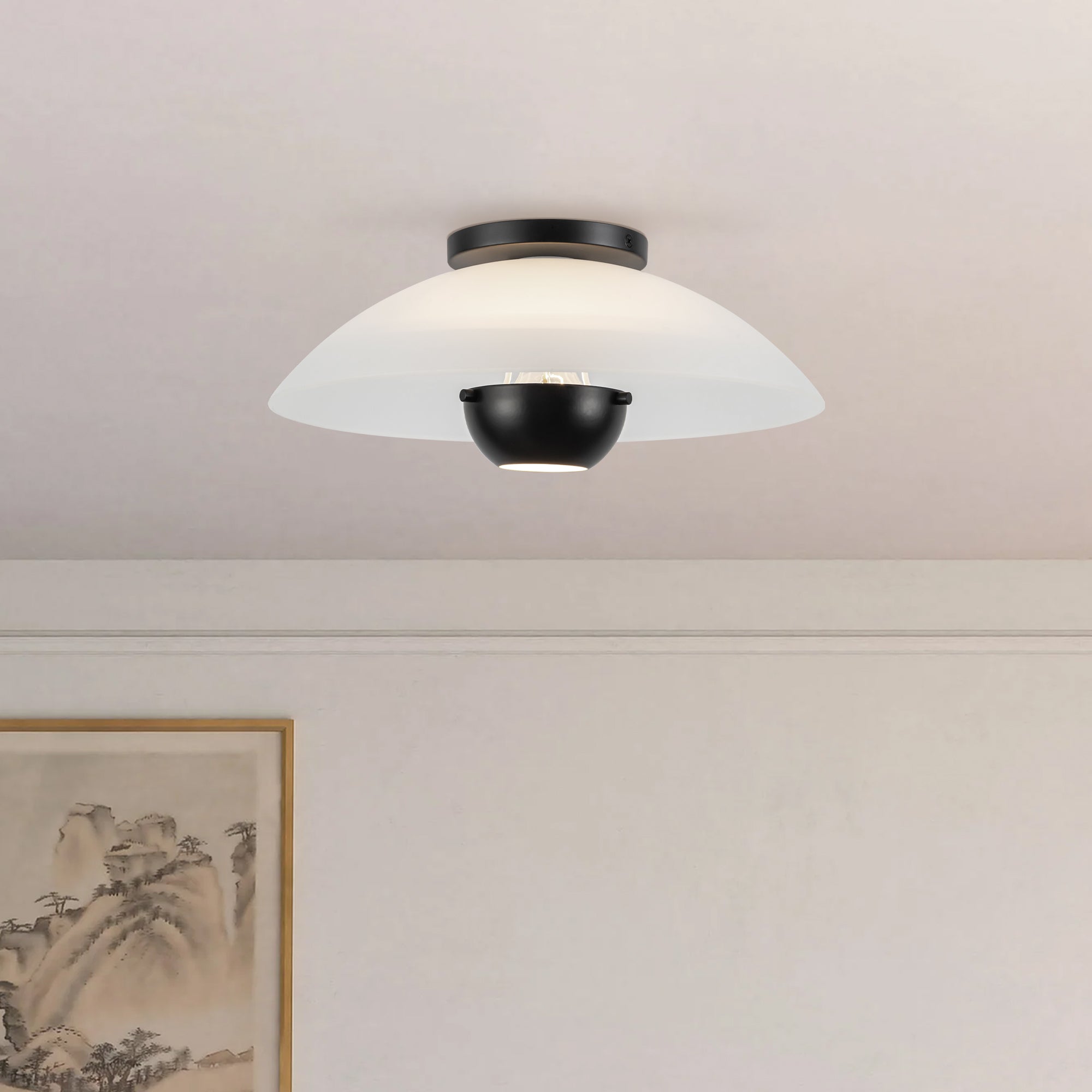 Umbra 14" Semi-Flush Mount