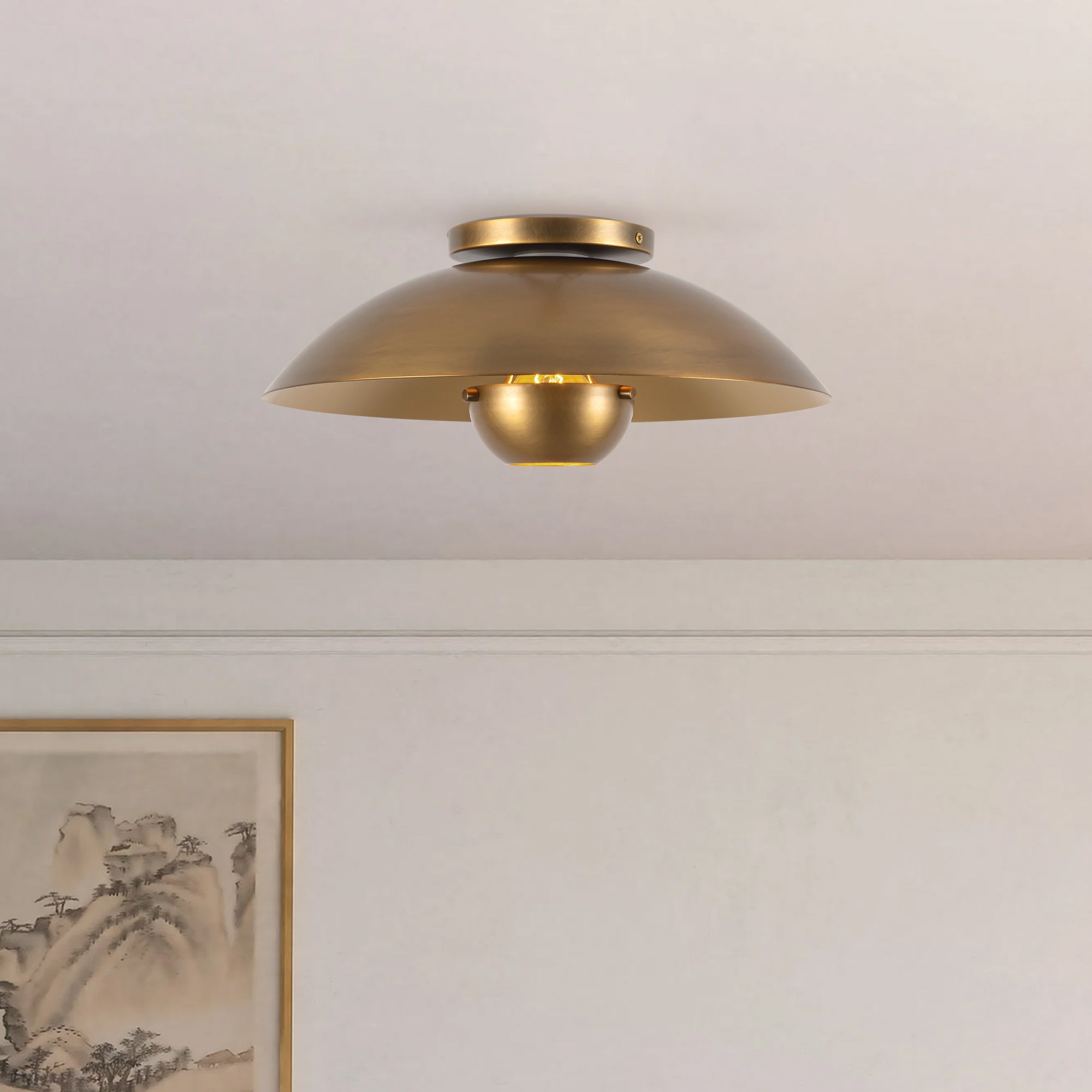 Umbra 14" Semi-Flush Mount