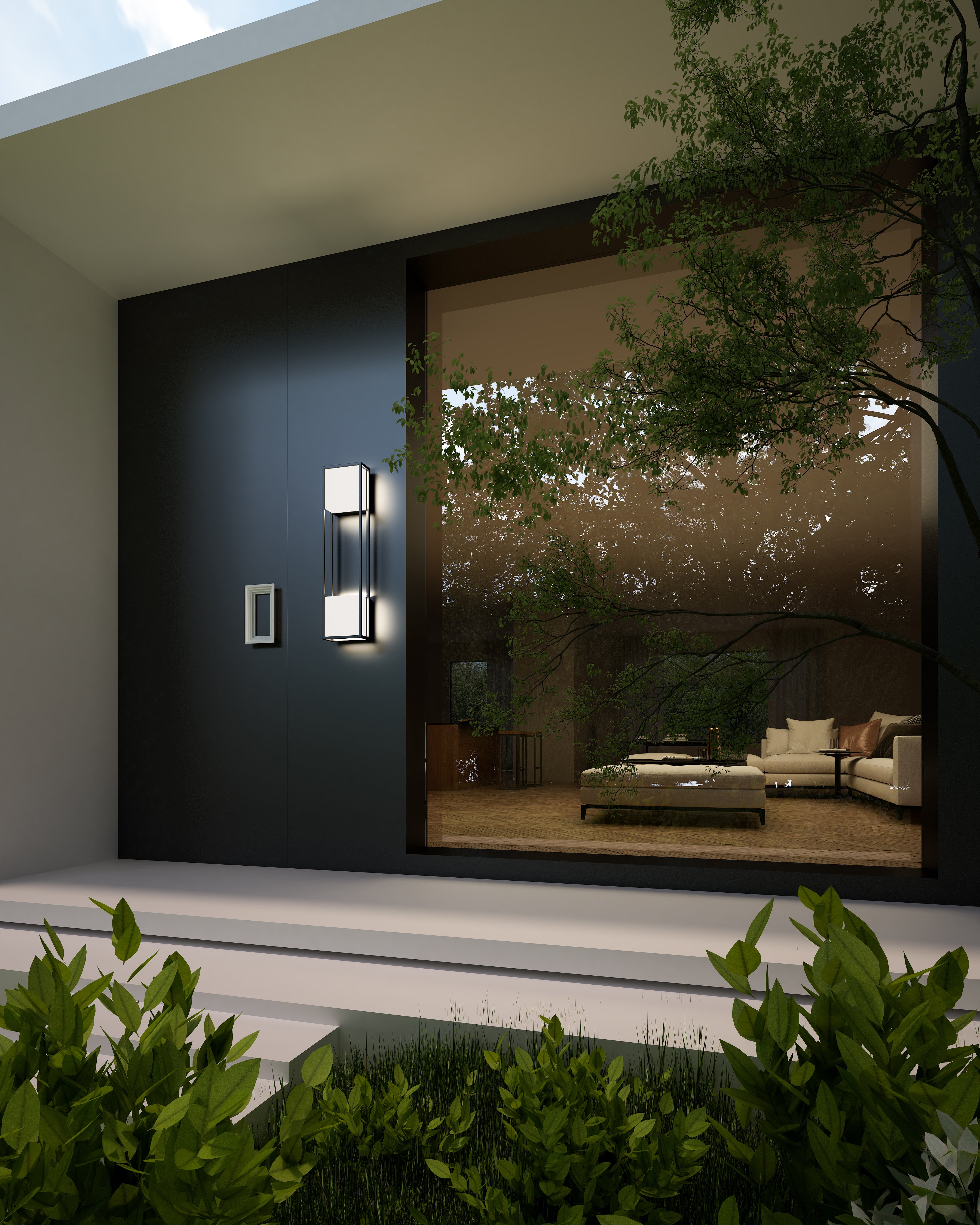 Vail 32" LED Exterior Wall Sconce