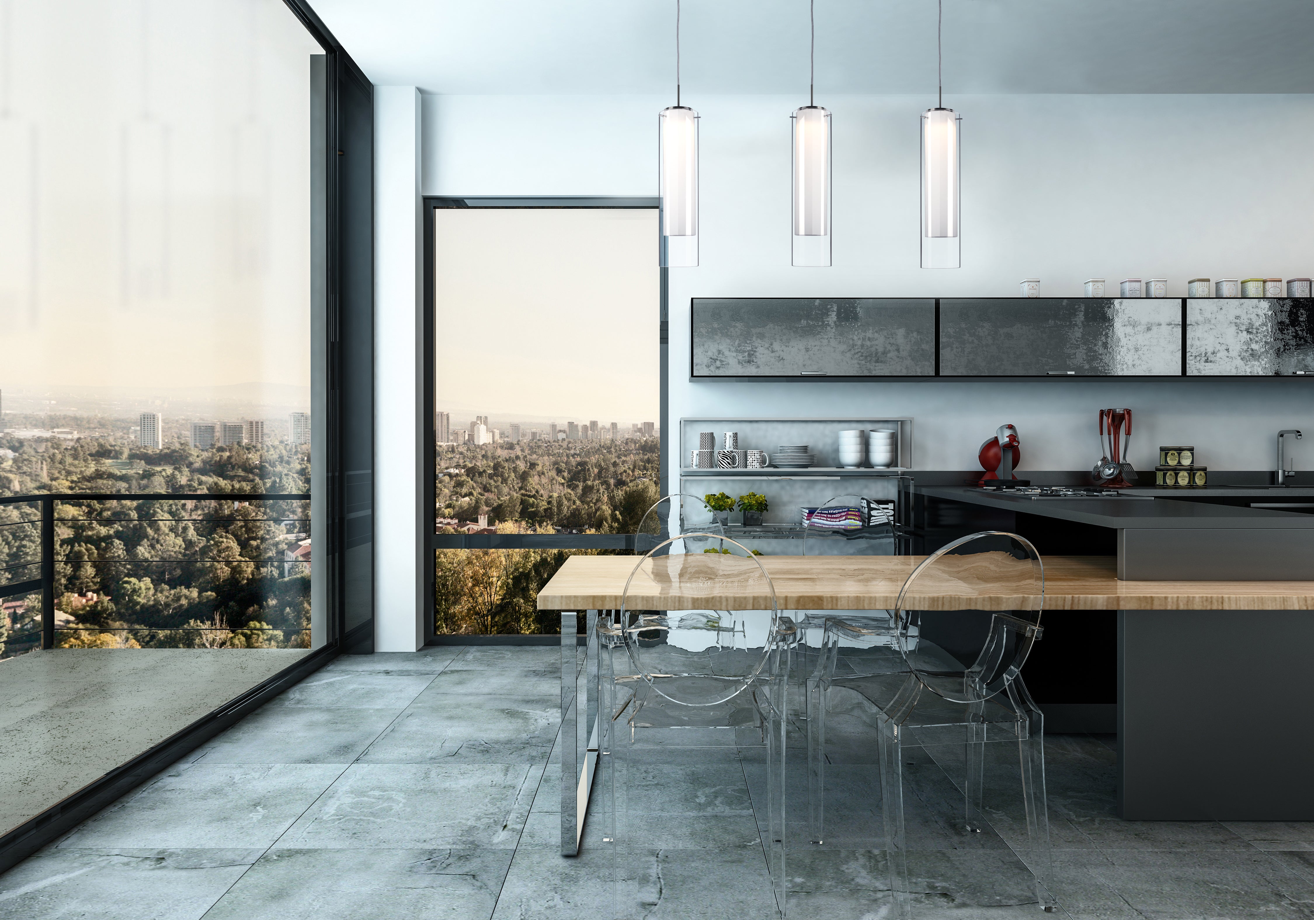 Verona 23" LED Pendant