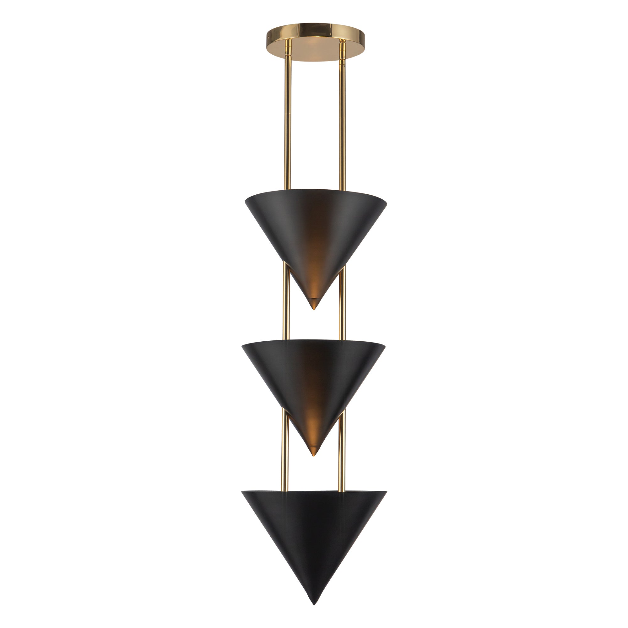 Versus 10" Black Pendant
