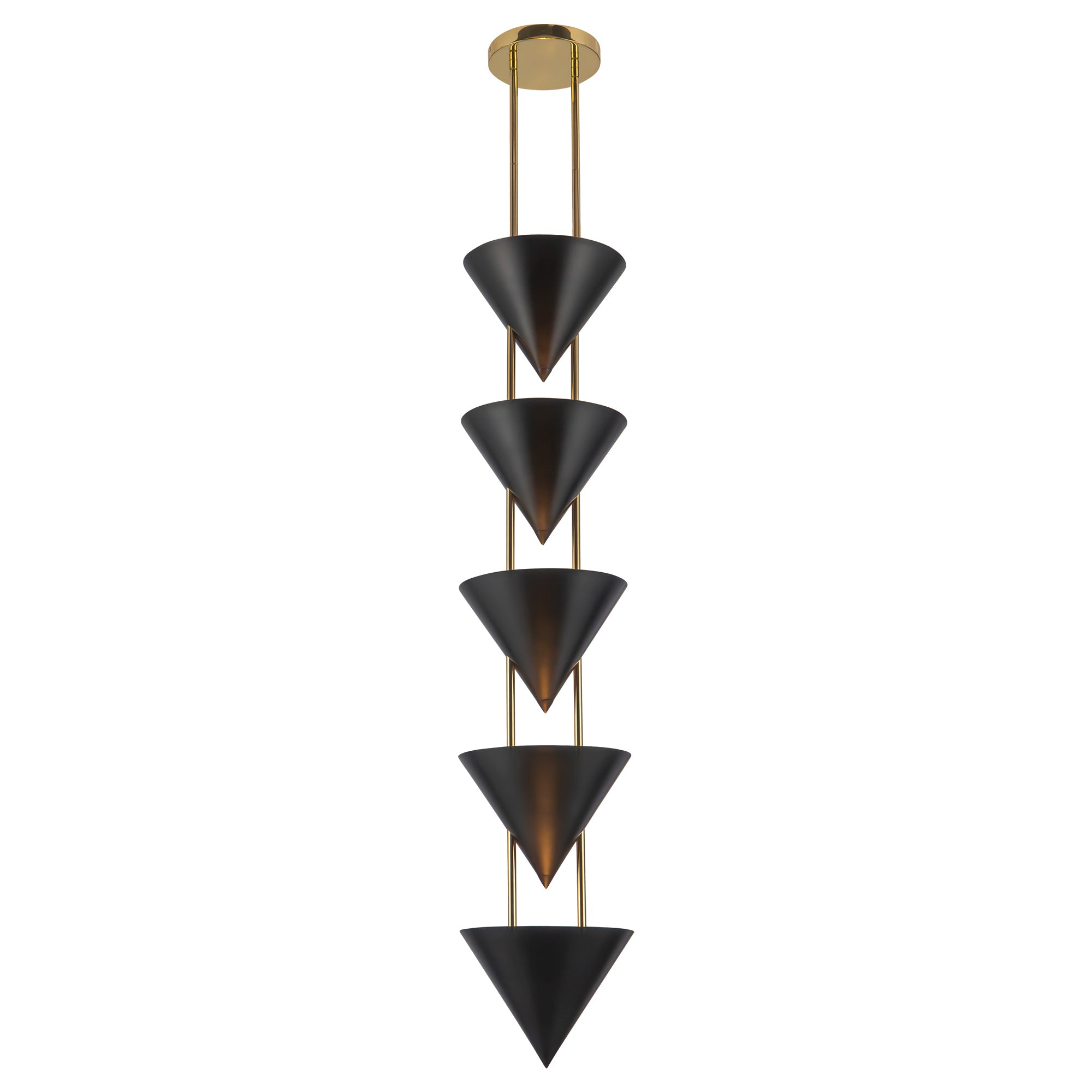 Versus 10" Black Pendant
