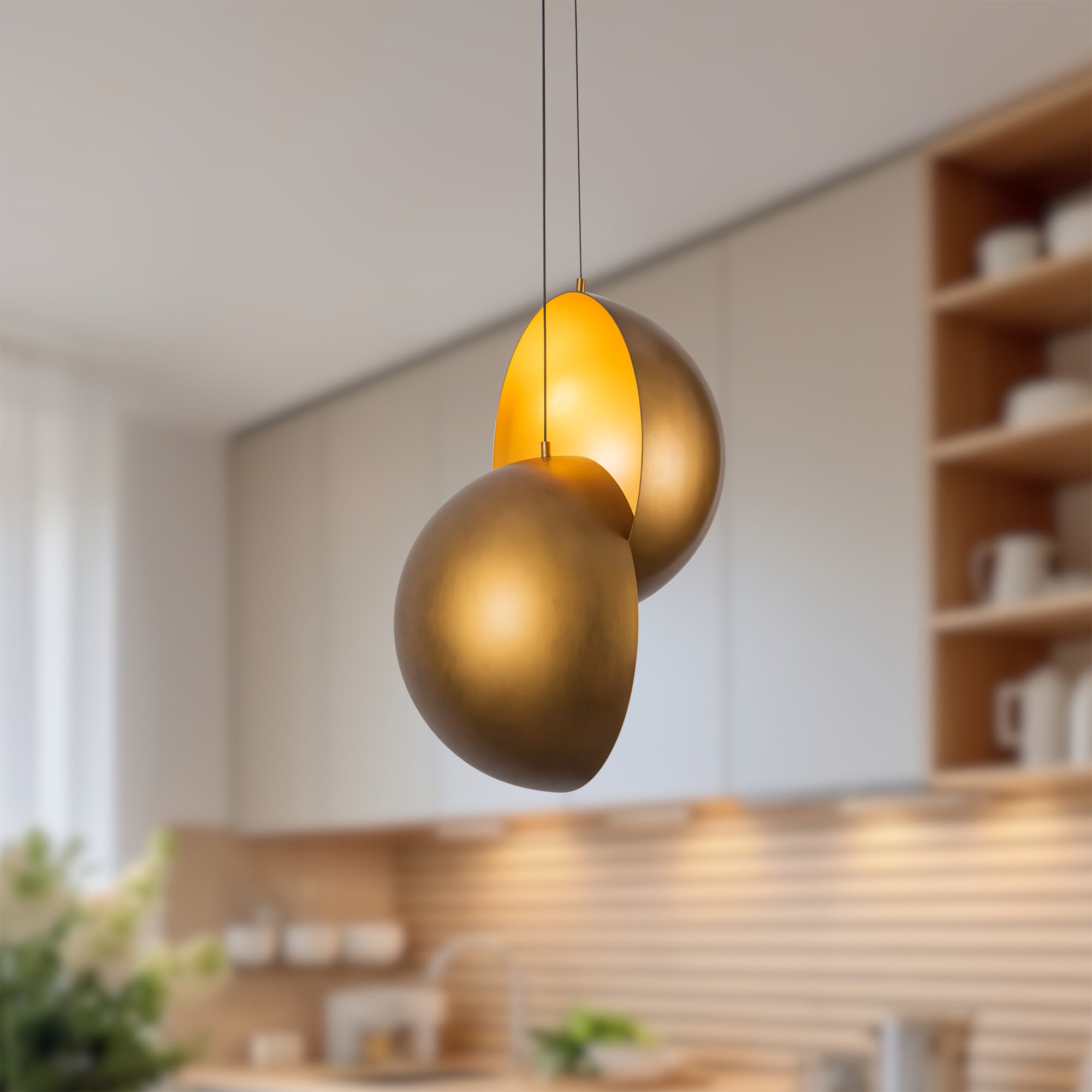 Void 24" dimmable LED Pendant