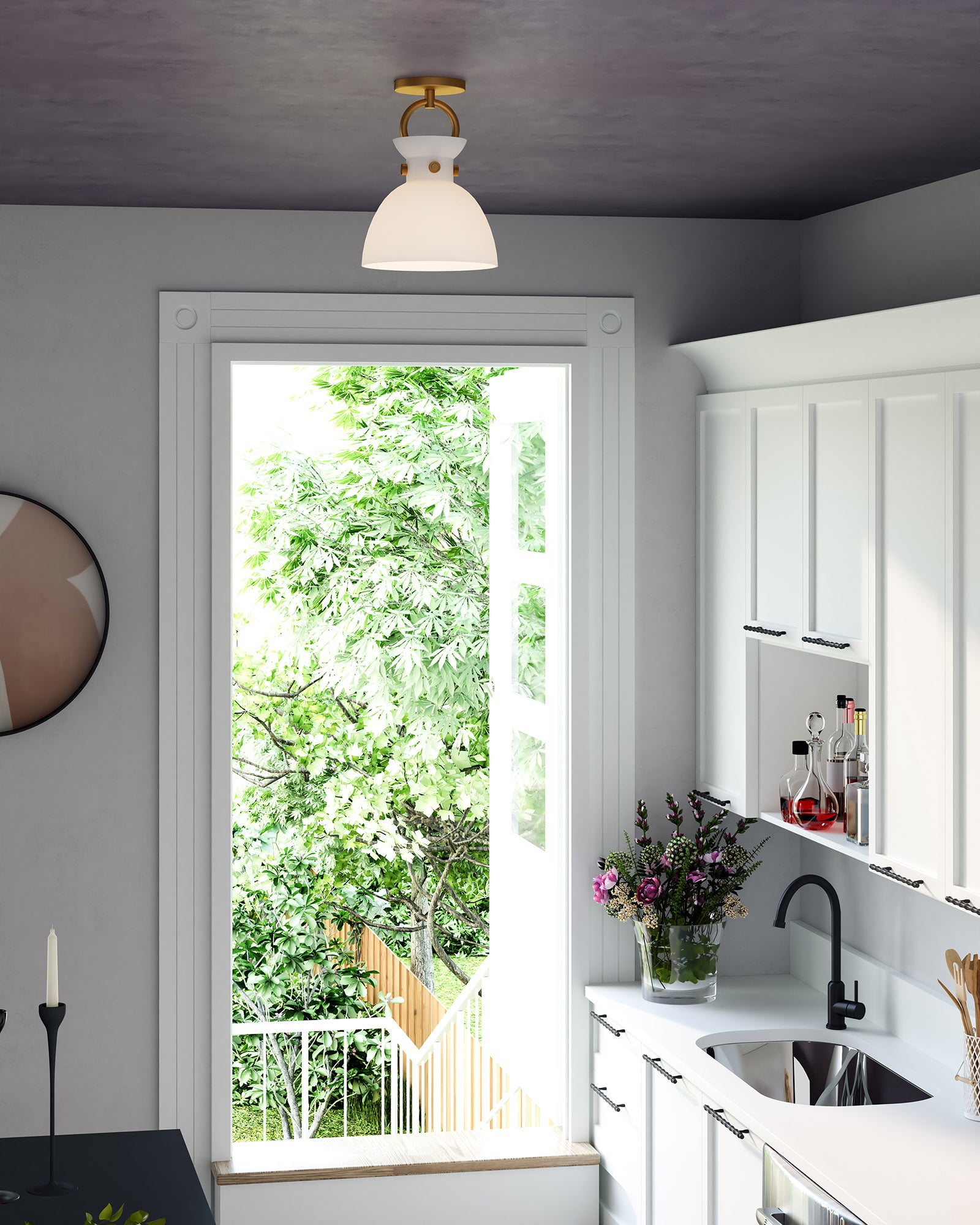 Waldo Semi-Flush Mount