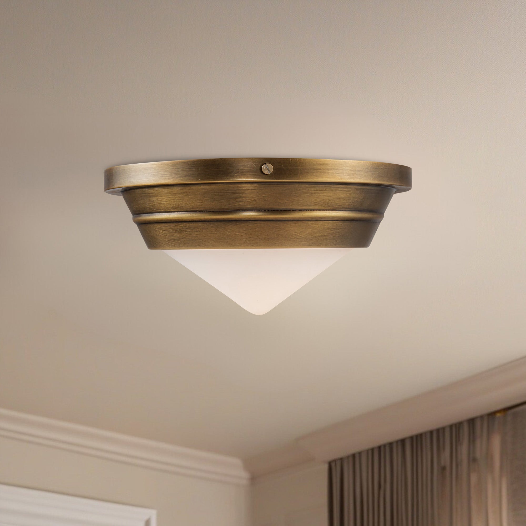 Willard 10" 1 Light Flush Mount