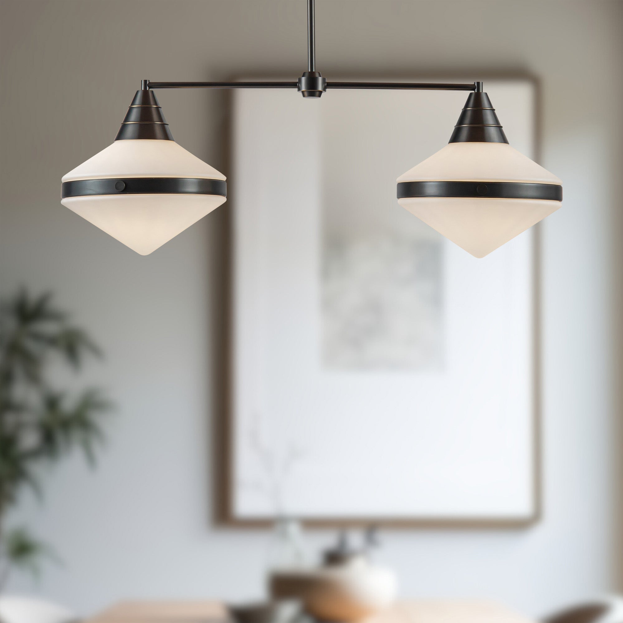 Willard 41" 2 Lights Linear Pendant