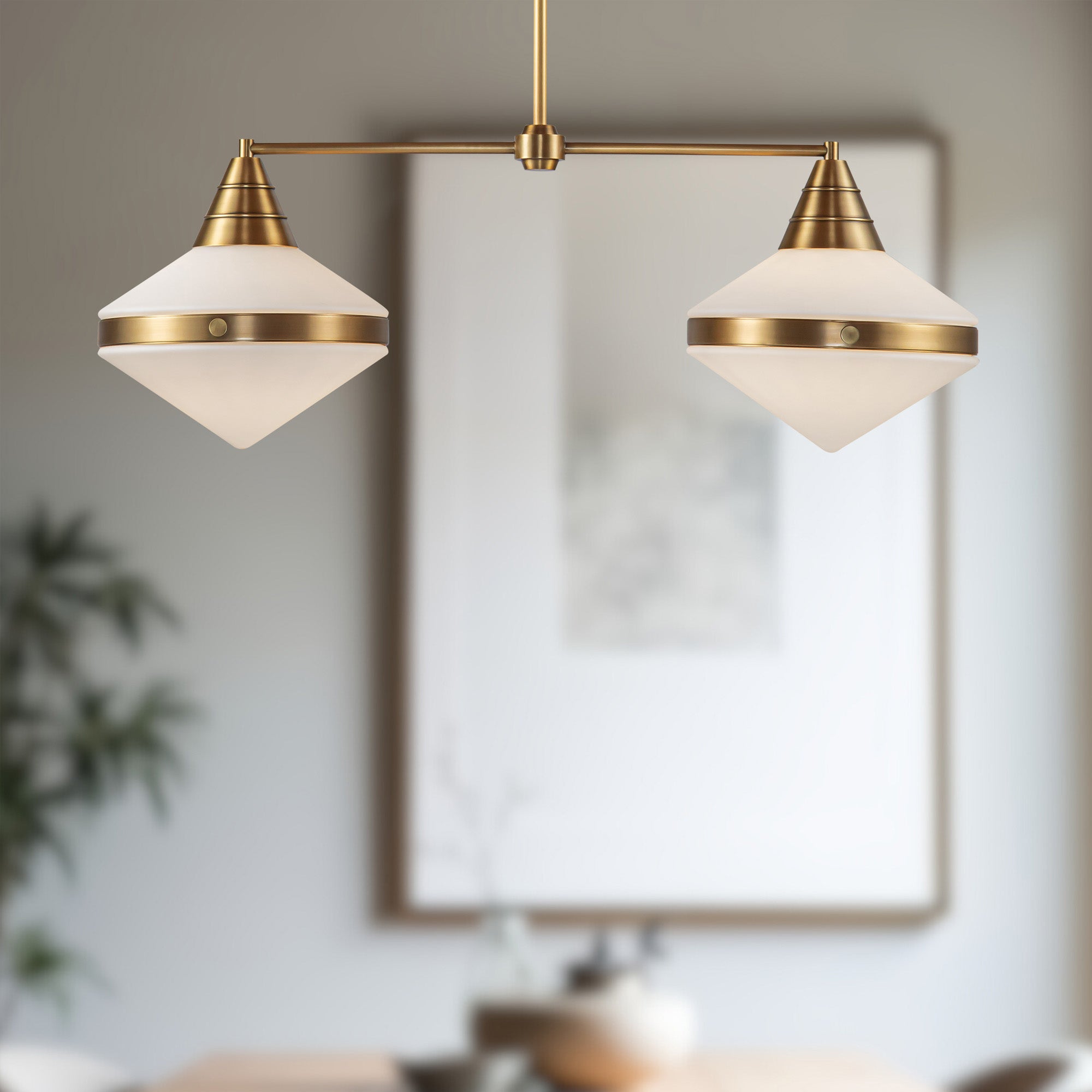 Willard 41" 2 Lights Linear Pendant