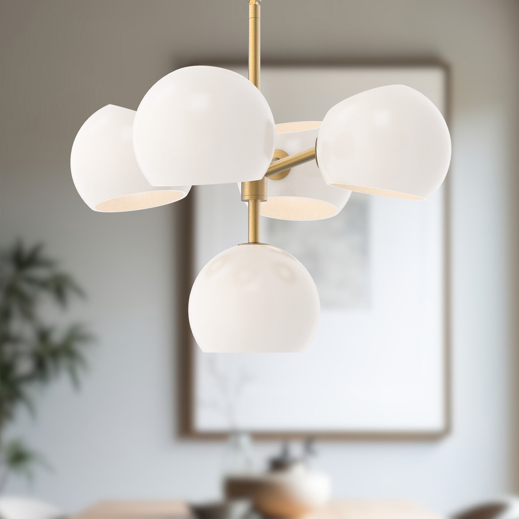 Willow 18" 5 Lights Chandeliers
