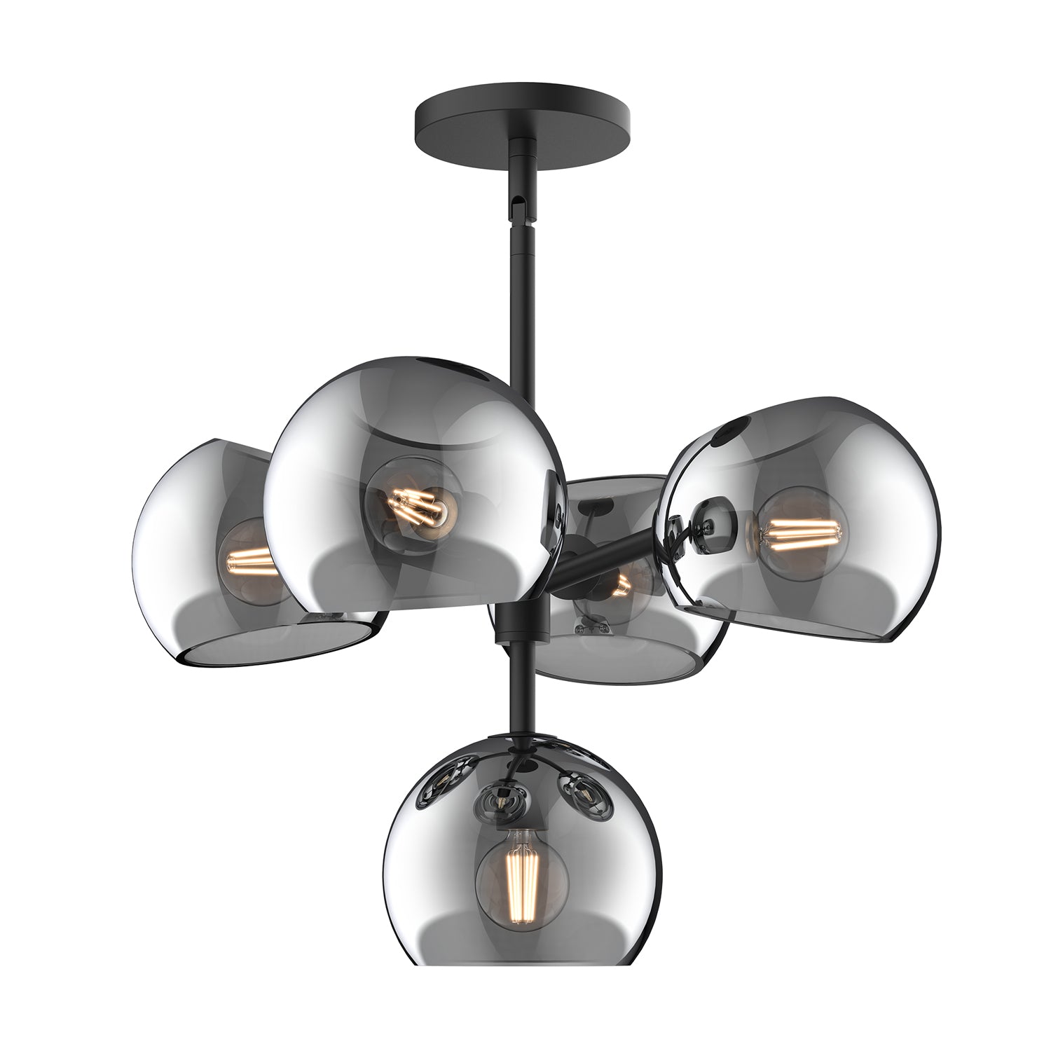 Willow 18" 5 Lights Chandeliers