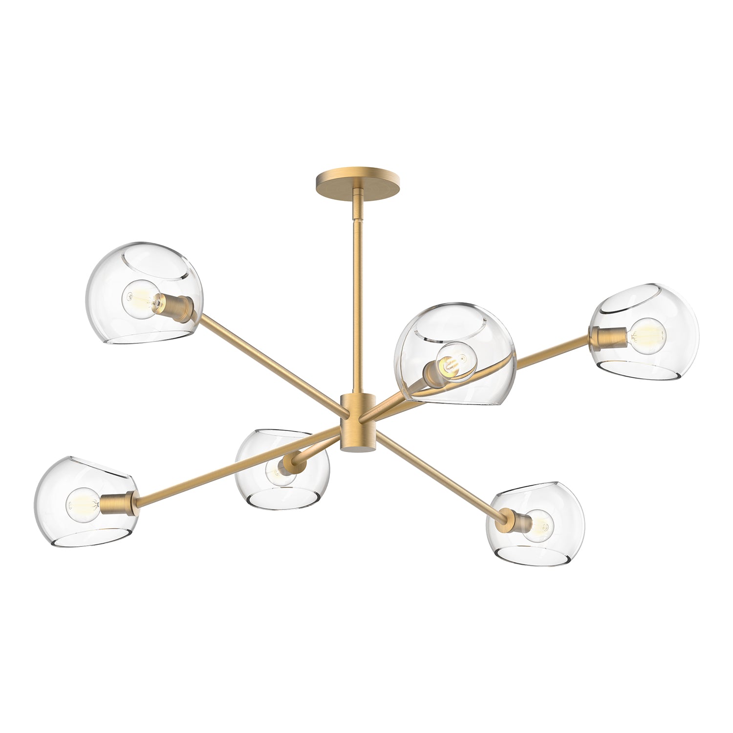 Willow 37" 6 Lights Chandeliers