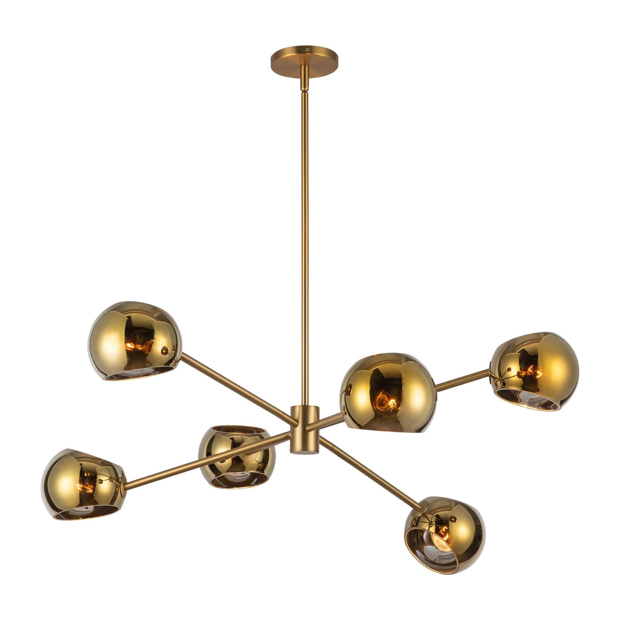 Willow 37" 6 Lights Chandeliers