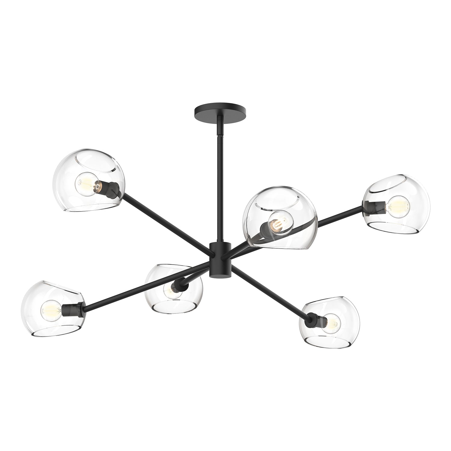 Willow 37" 6 Lights Chandeliers