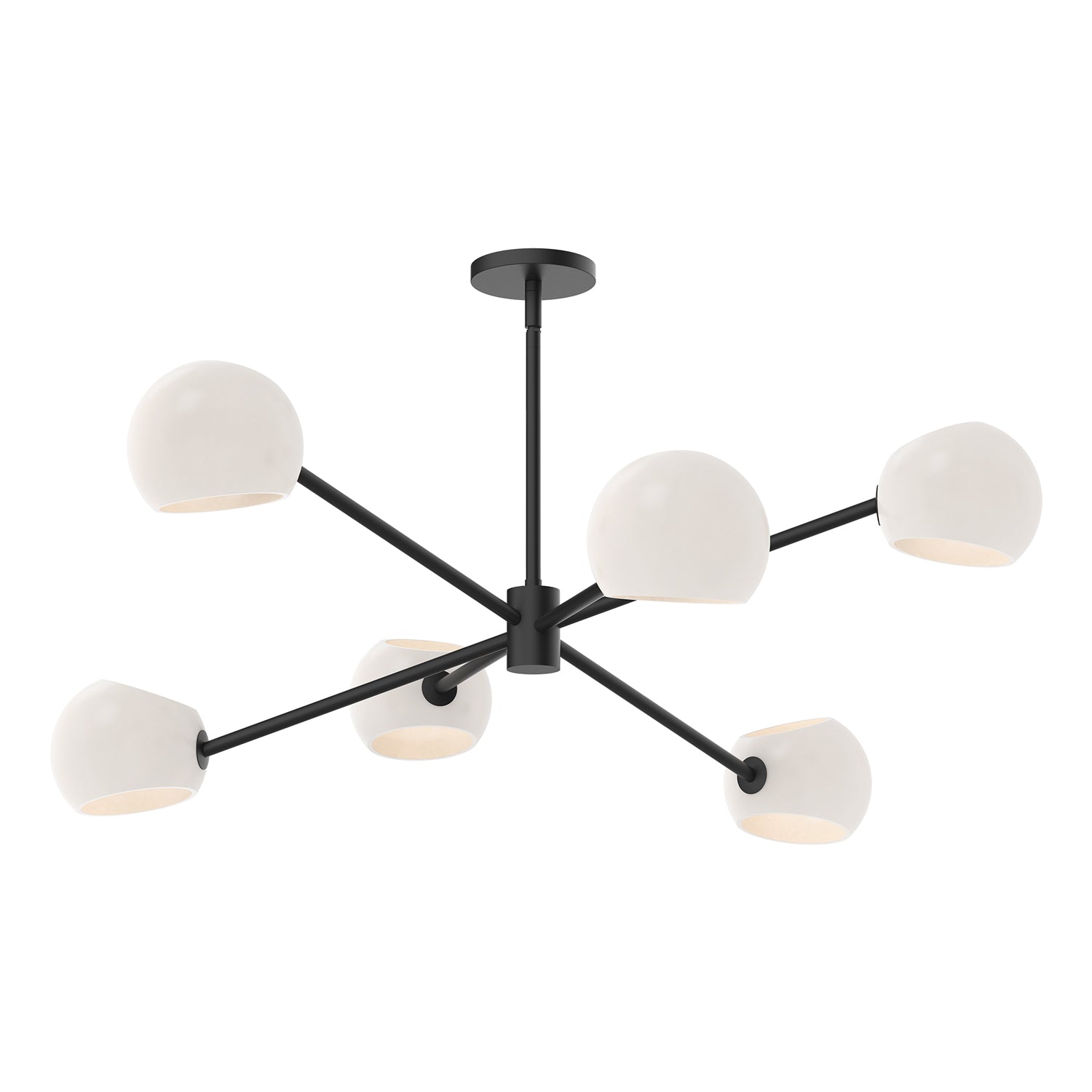 Willow 37" 6 Lights Chandeliers