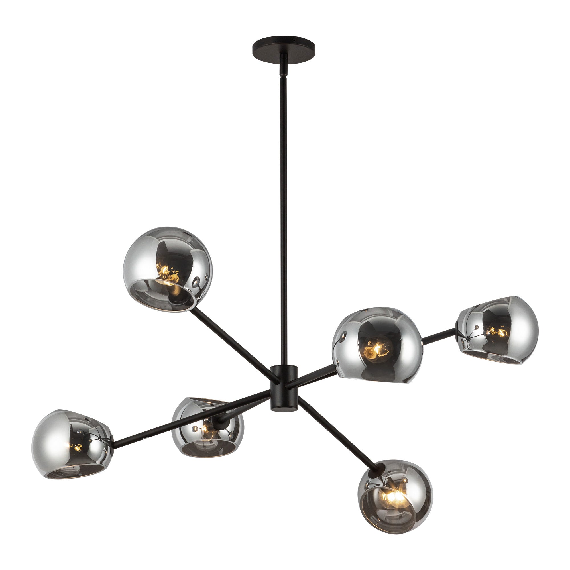 Willow 37" 6 Lights Chandeliers