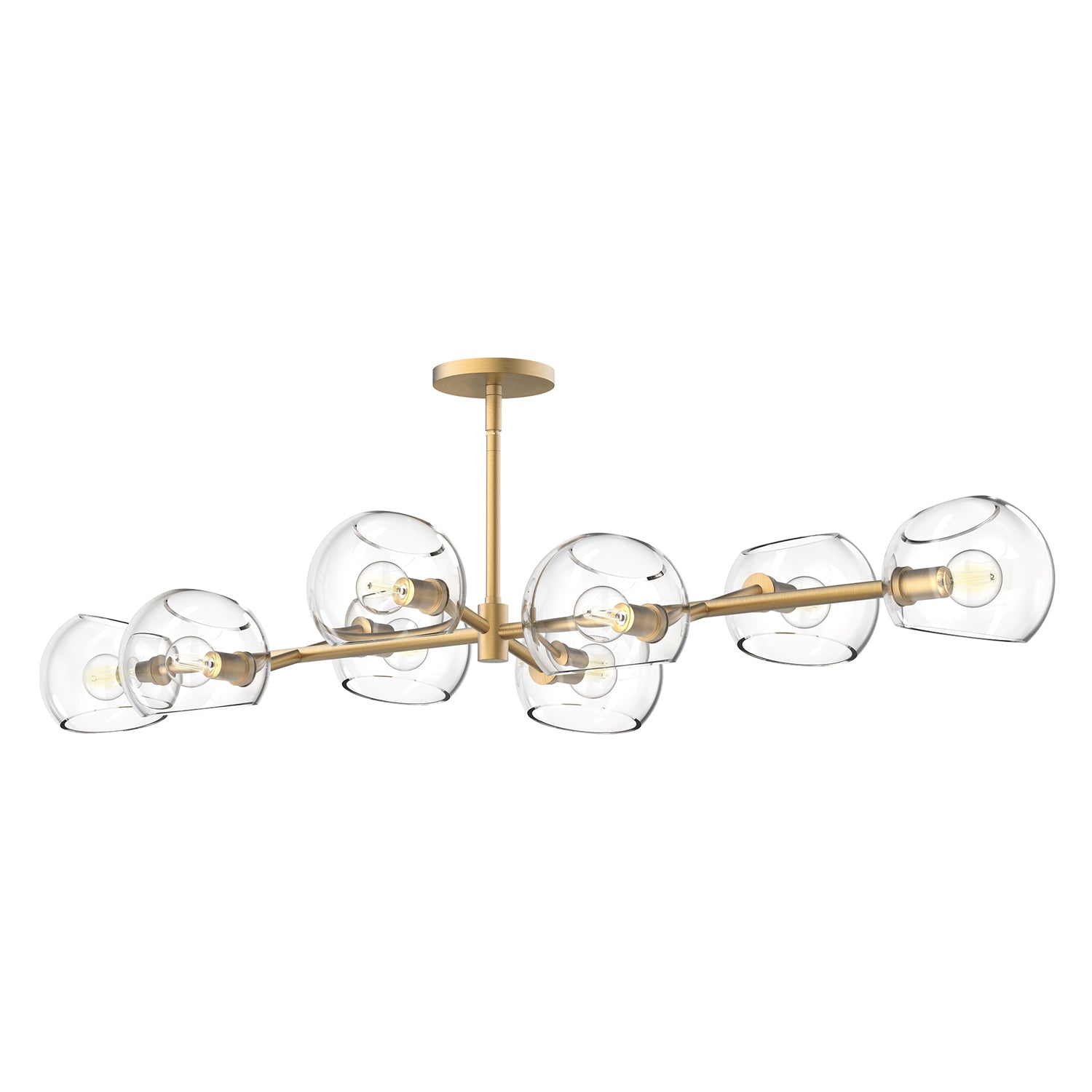 Willow 48" 8 Lights Linear Pendant