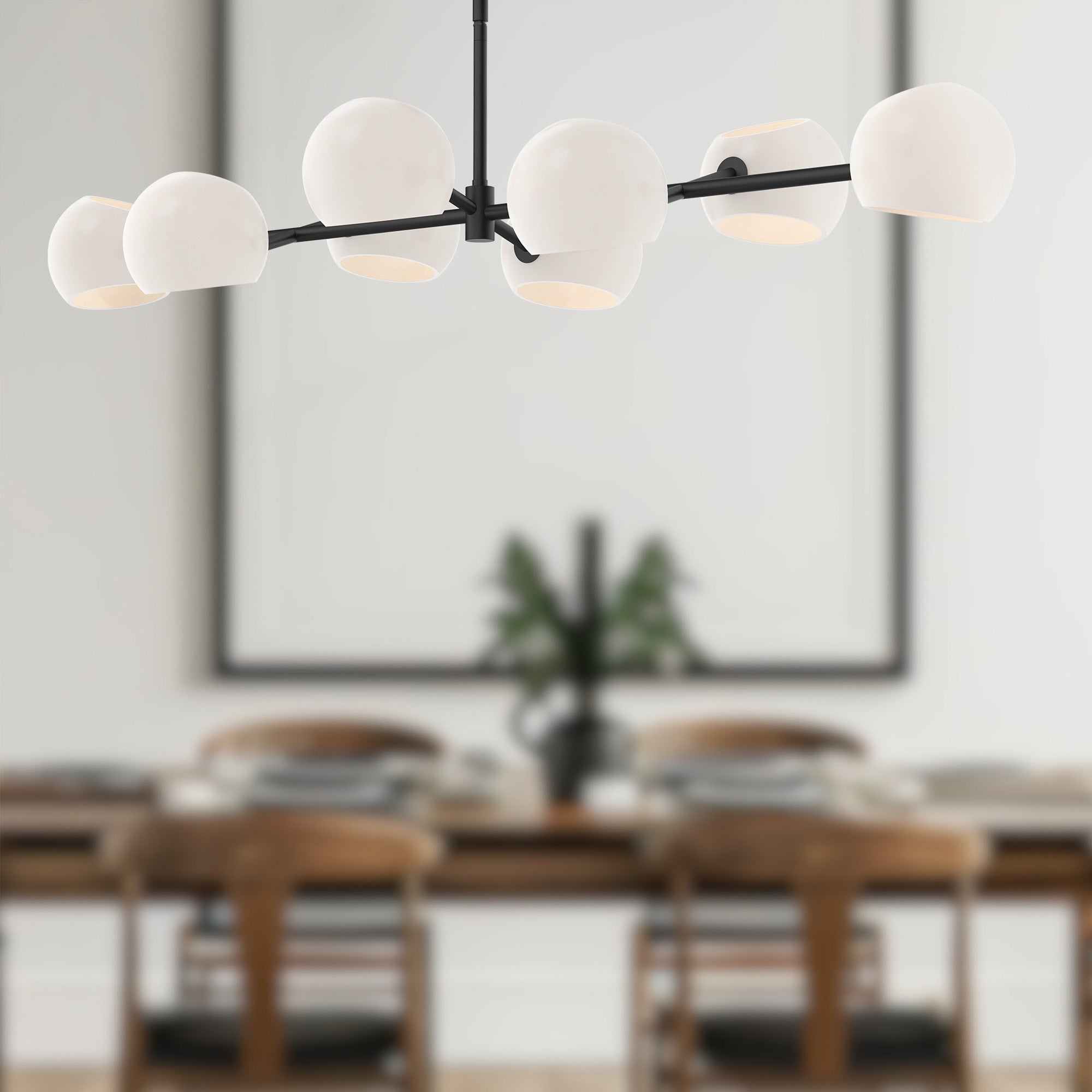 Willow 48" 8 Lights Linear Pendant