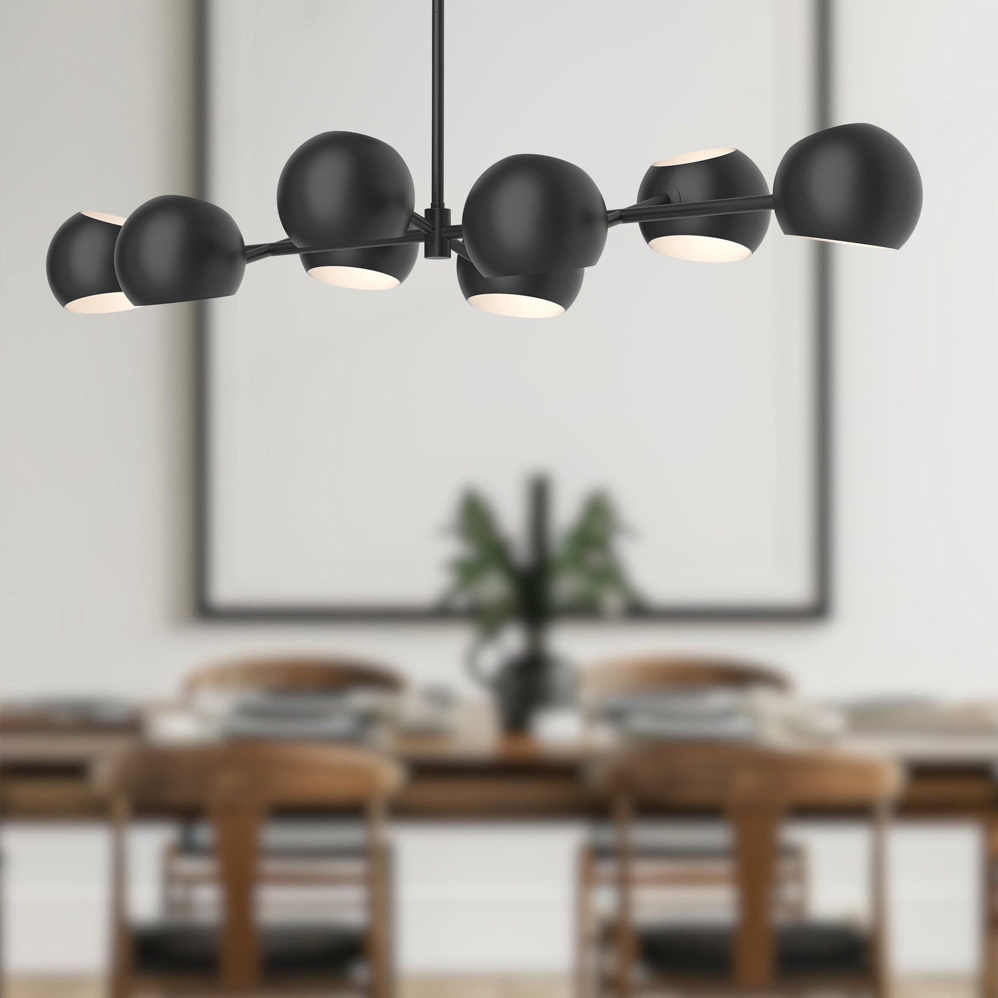 Willow 48" 8 Lights Linear Pendant