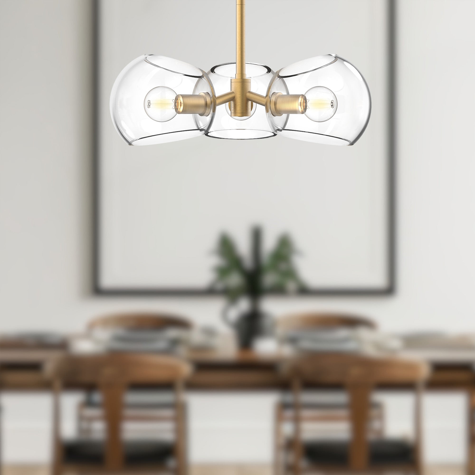 Willow 16" 3 Lights Pendant