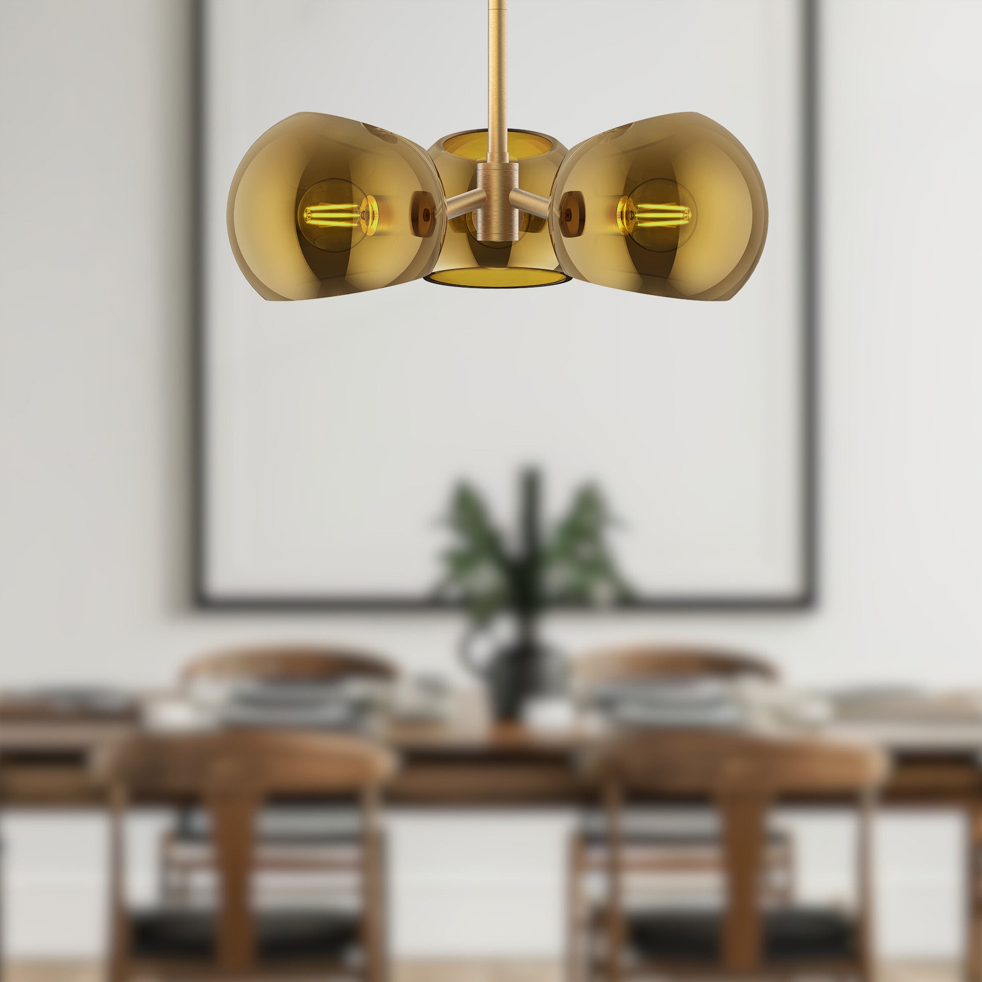 Willow 16" 3 Lights Pendant