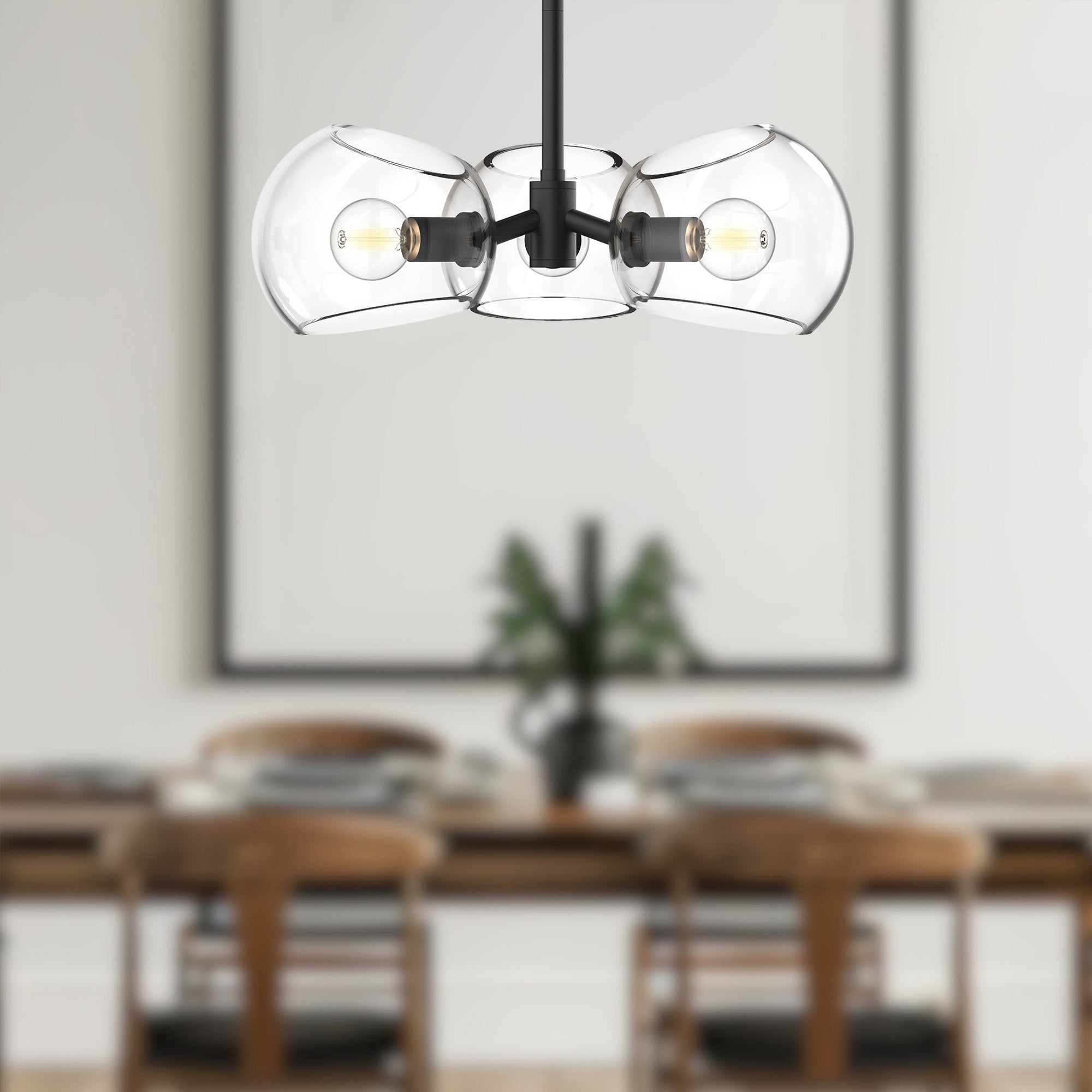 Willow 16" 3 Lights Pendant