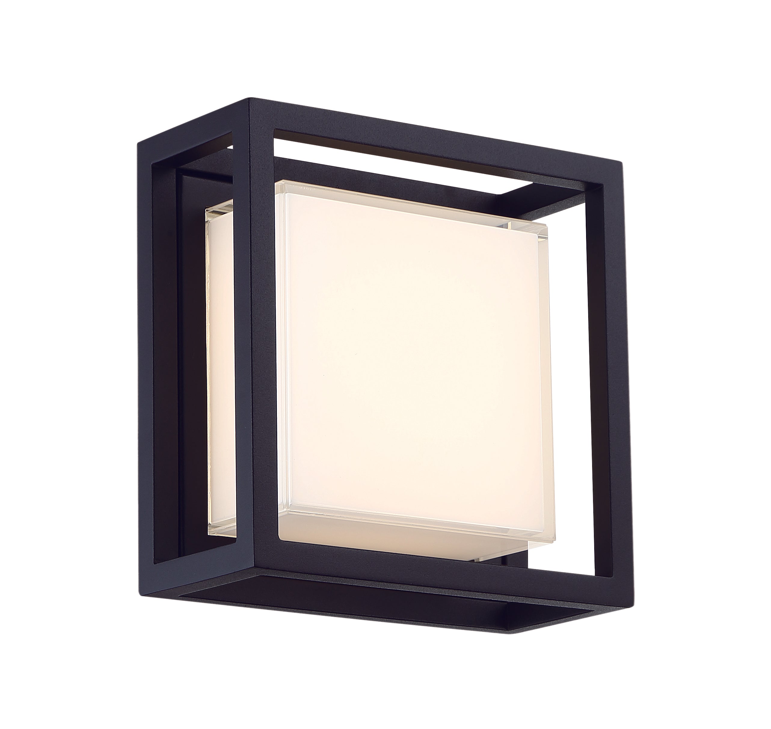 Framed Outdoor Wall Sconce Light