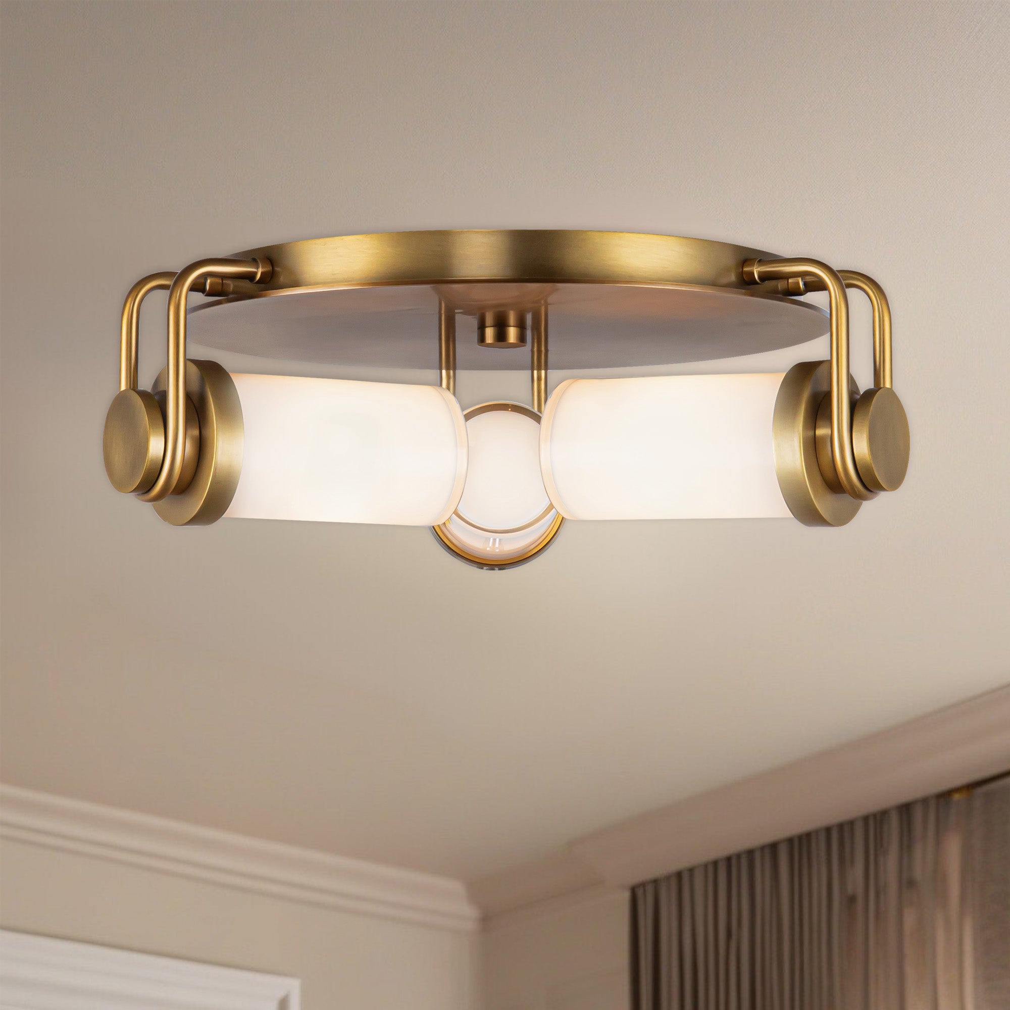 Wynwood 17" 3 Lights Flush Mount