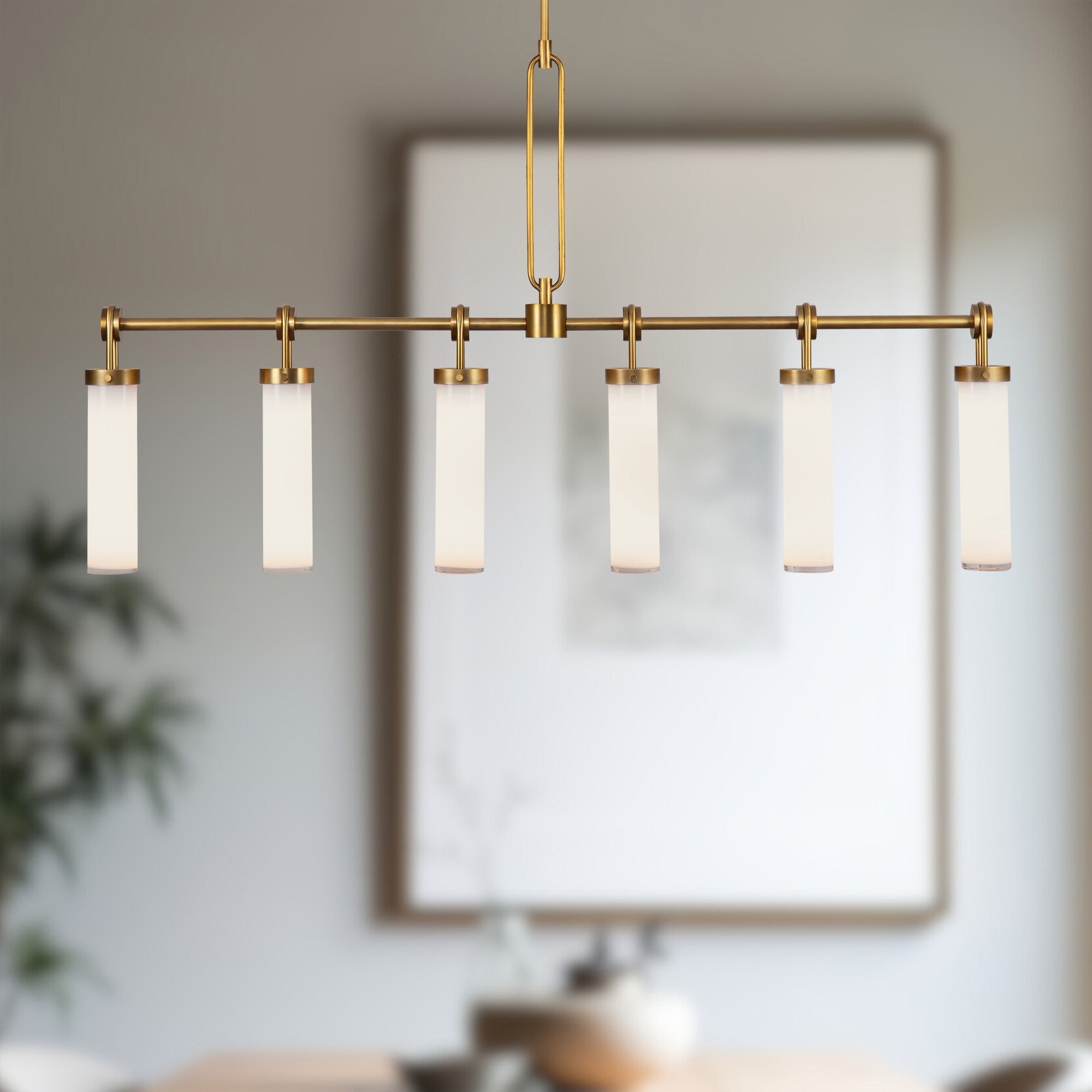 Wynwood 52" 6 Lights Linear Pendant