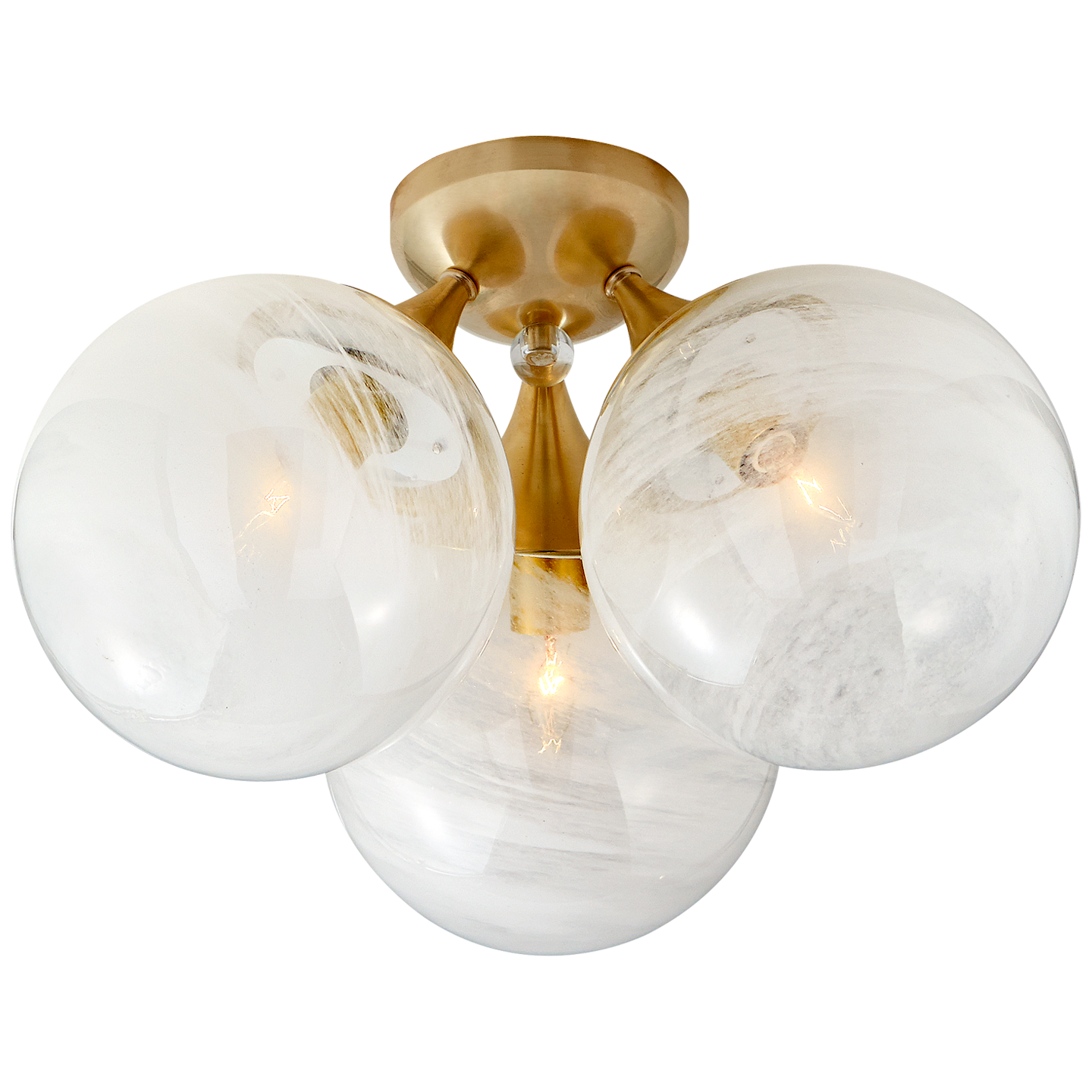 Cristol Large Triple Flush Mount