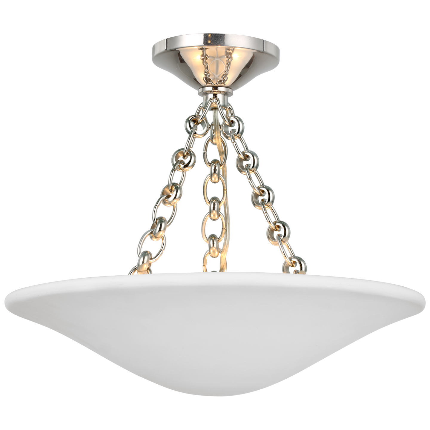 Mollino 16" Semi Flush Mount