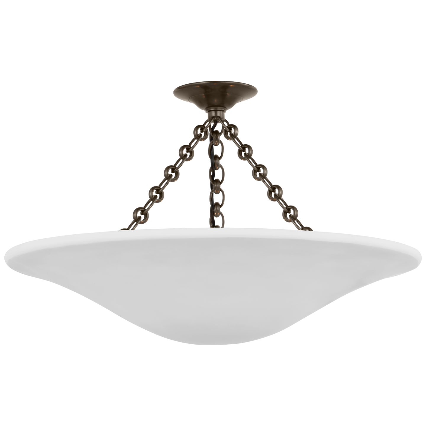 Mollino 24" Semi-Flush Mount
