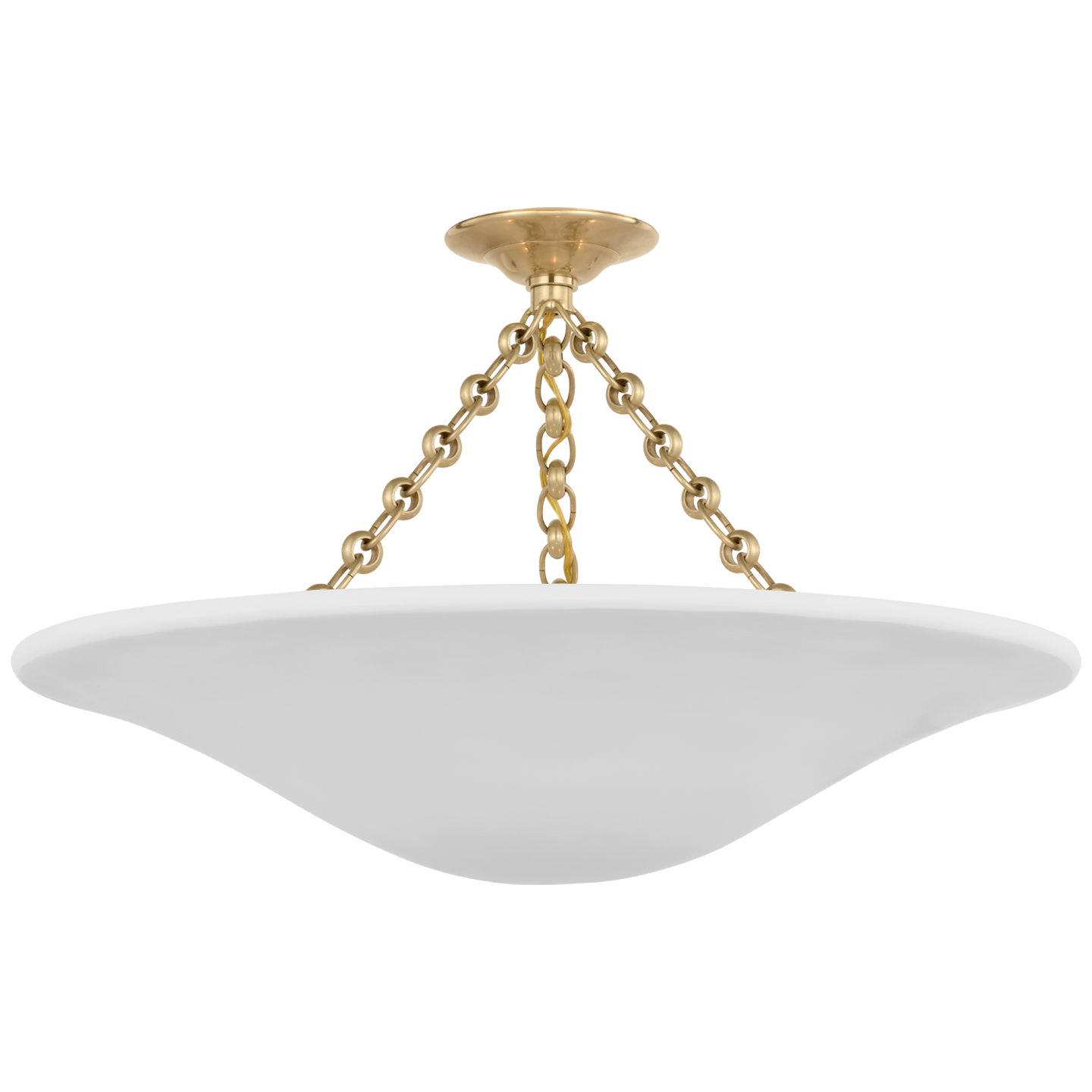 Mollino 24" Semi-Flush Mount