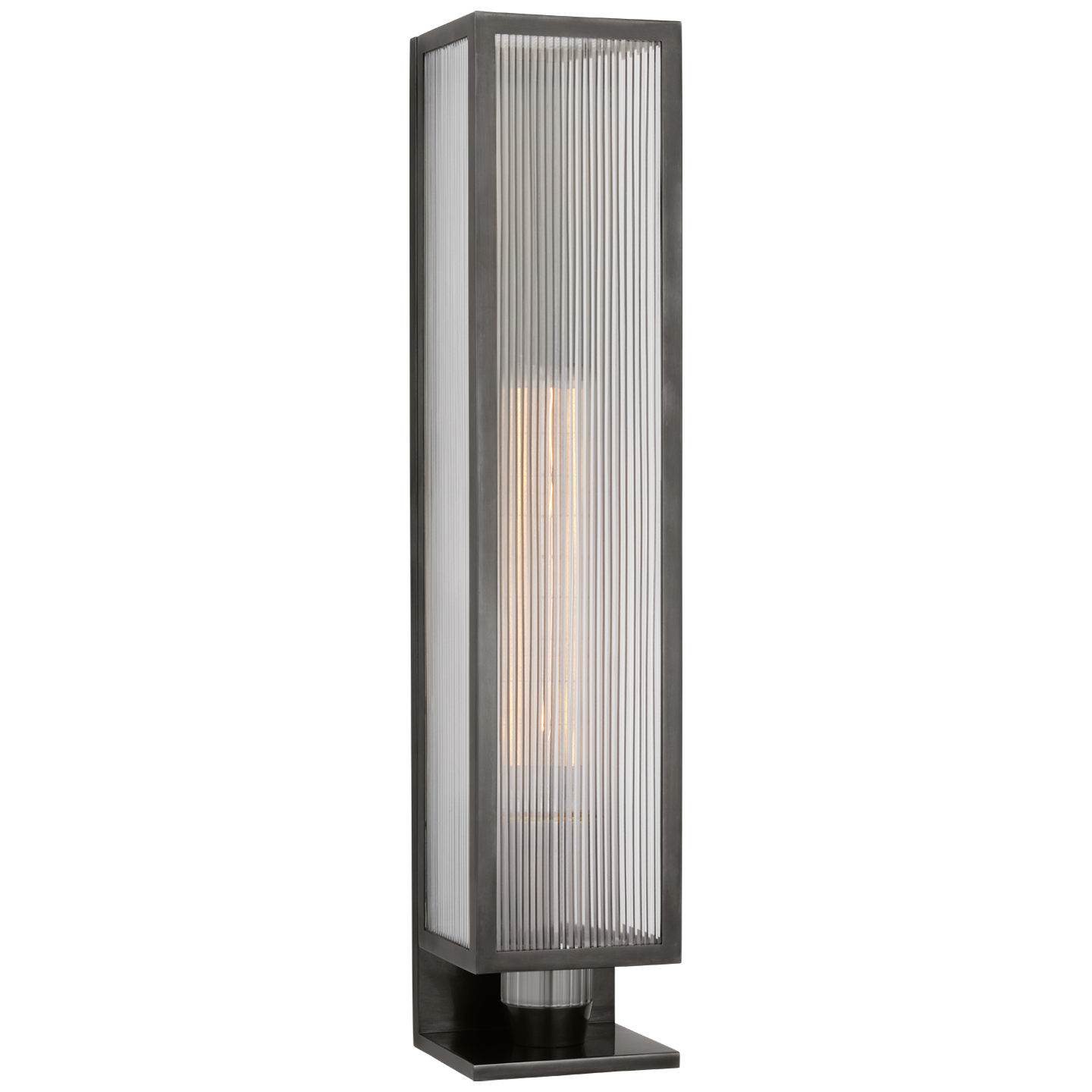 York 24" Single Box Outdoor Sconce