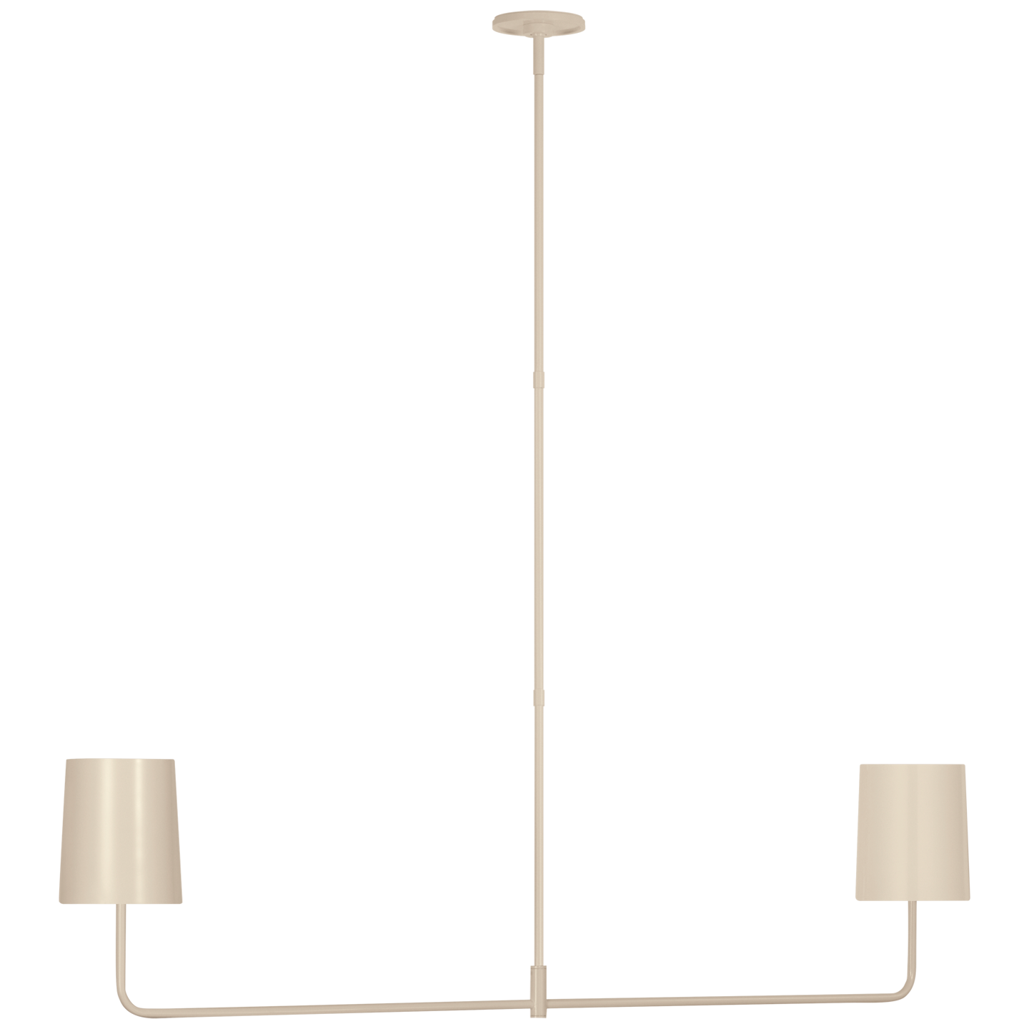 Go Lightly 54" Two Light Linear Chandelier
