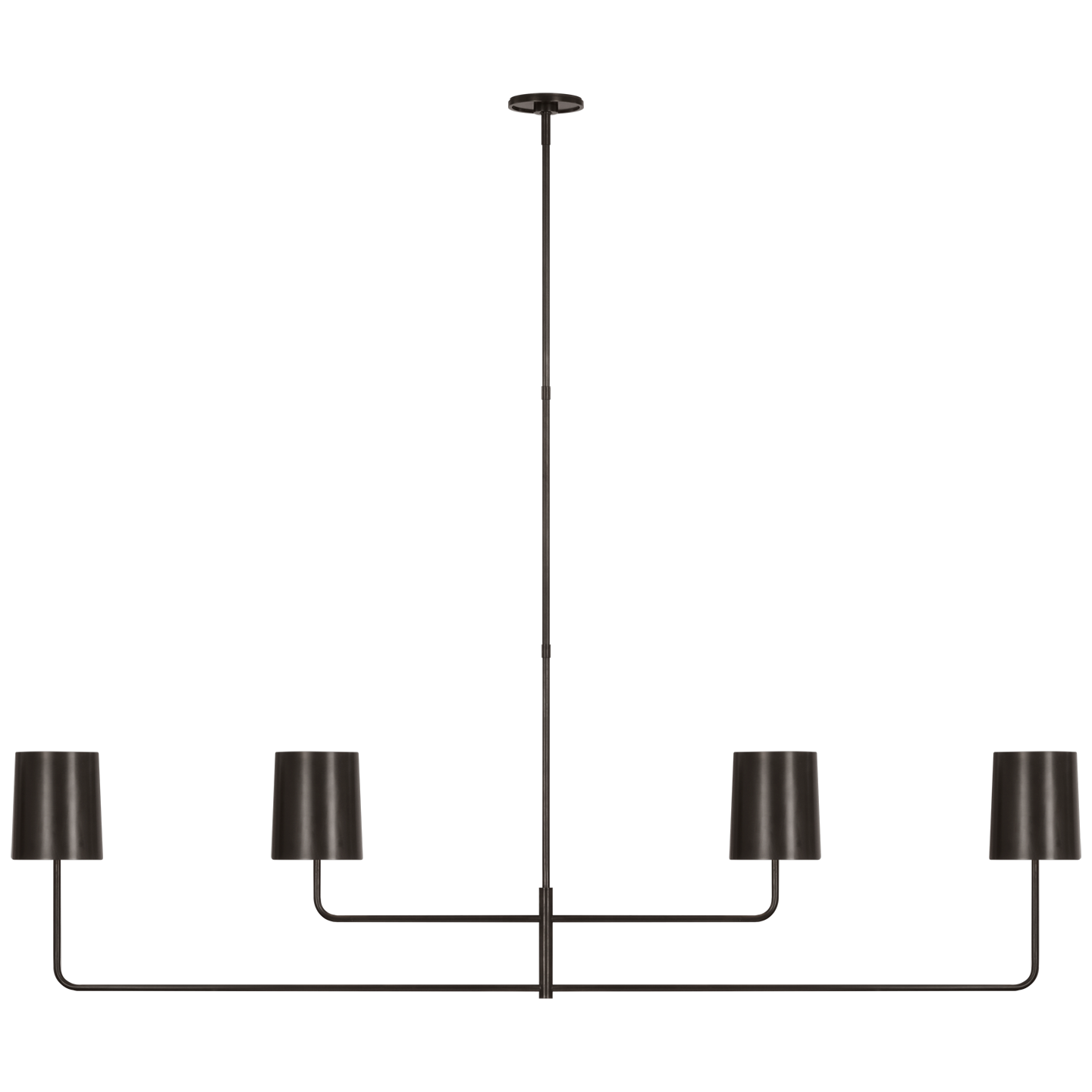 Go Lightly 70" Four Light Linear Chandelier